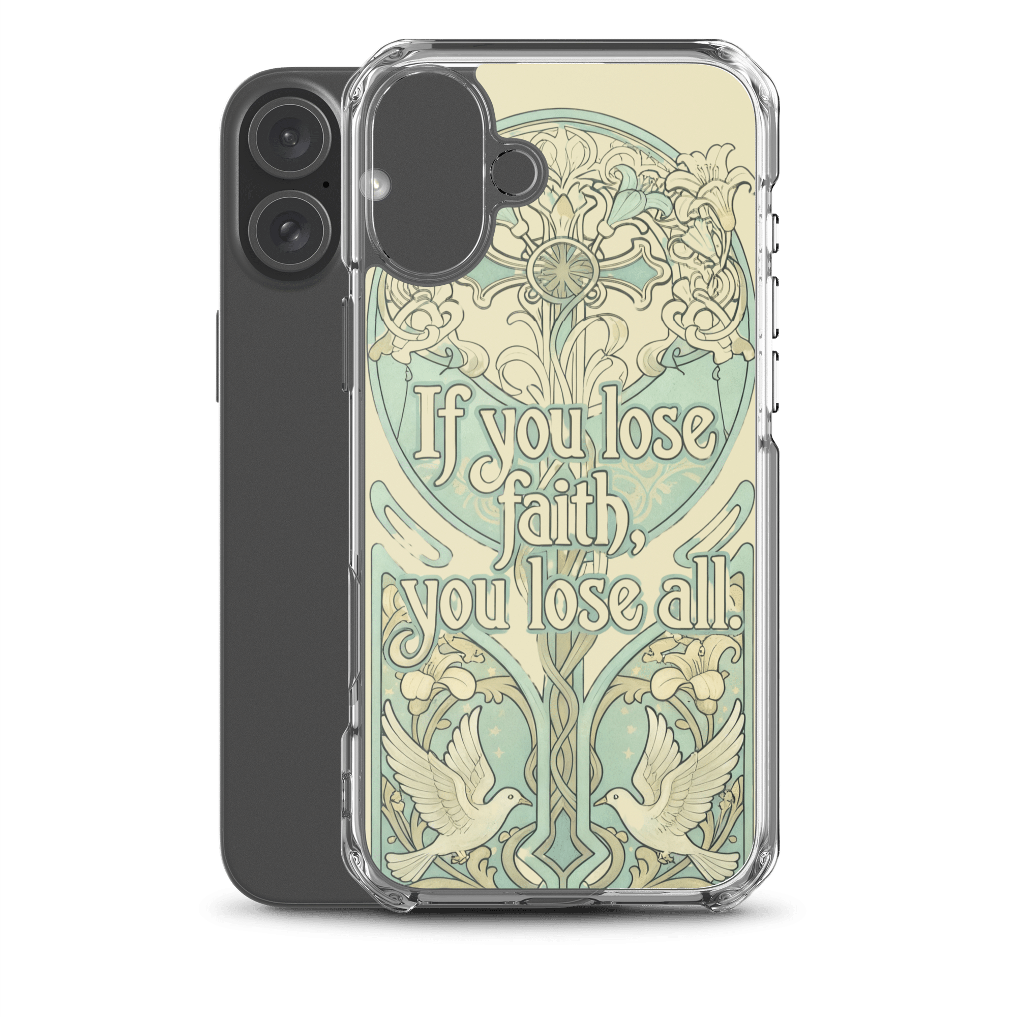 If You Lose Faith MagSafe Clear iPhone Case - Image 10