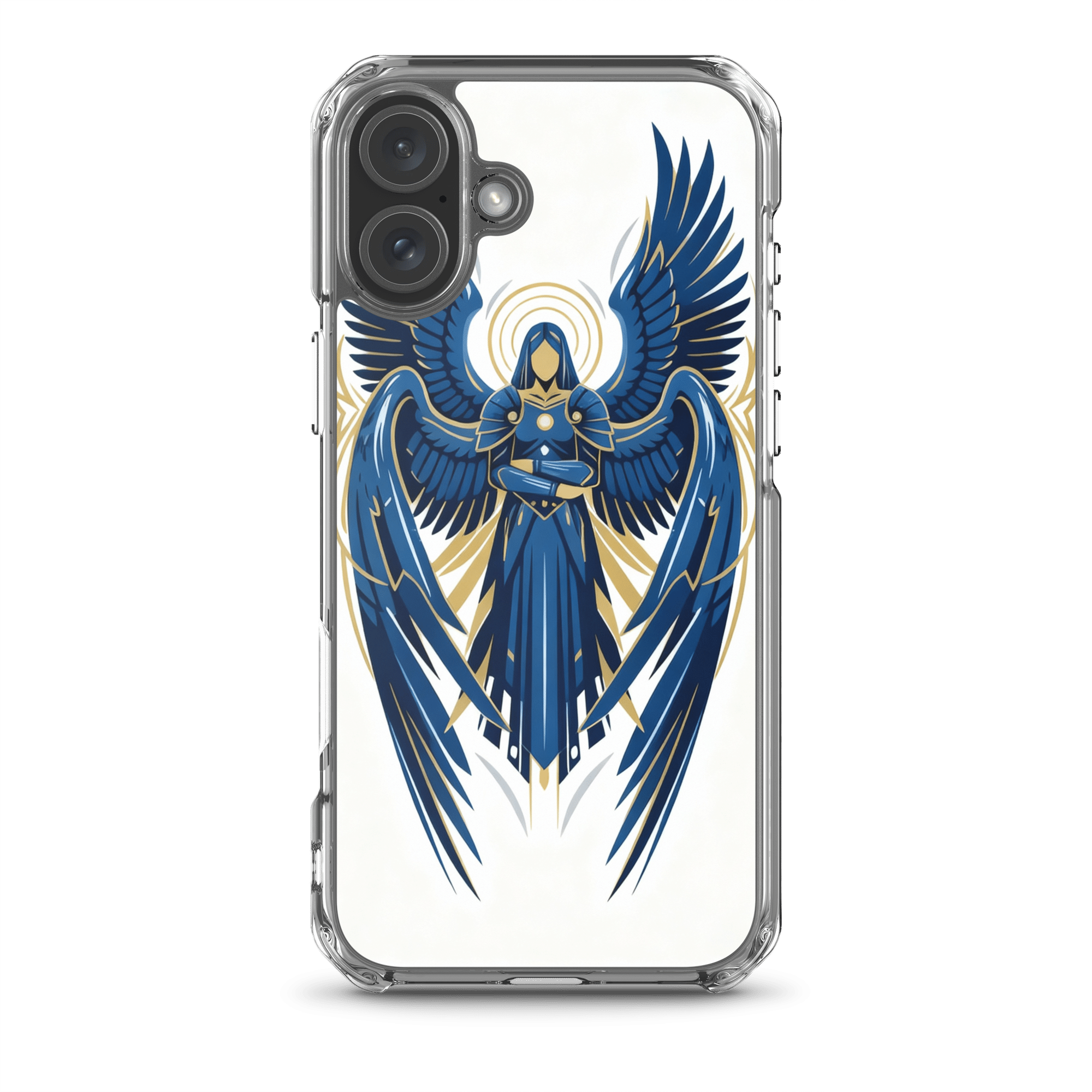 Heraldic Guardian MagSafe Clear iPhone Case - Image 8