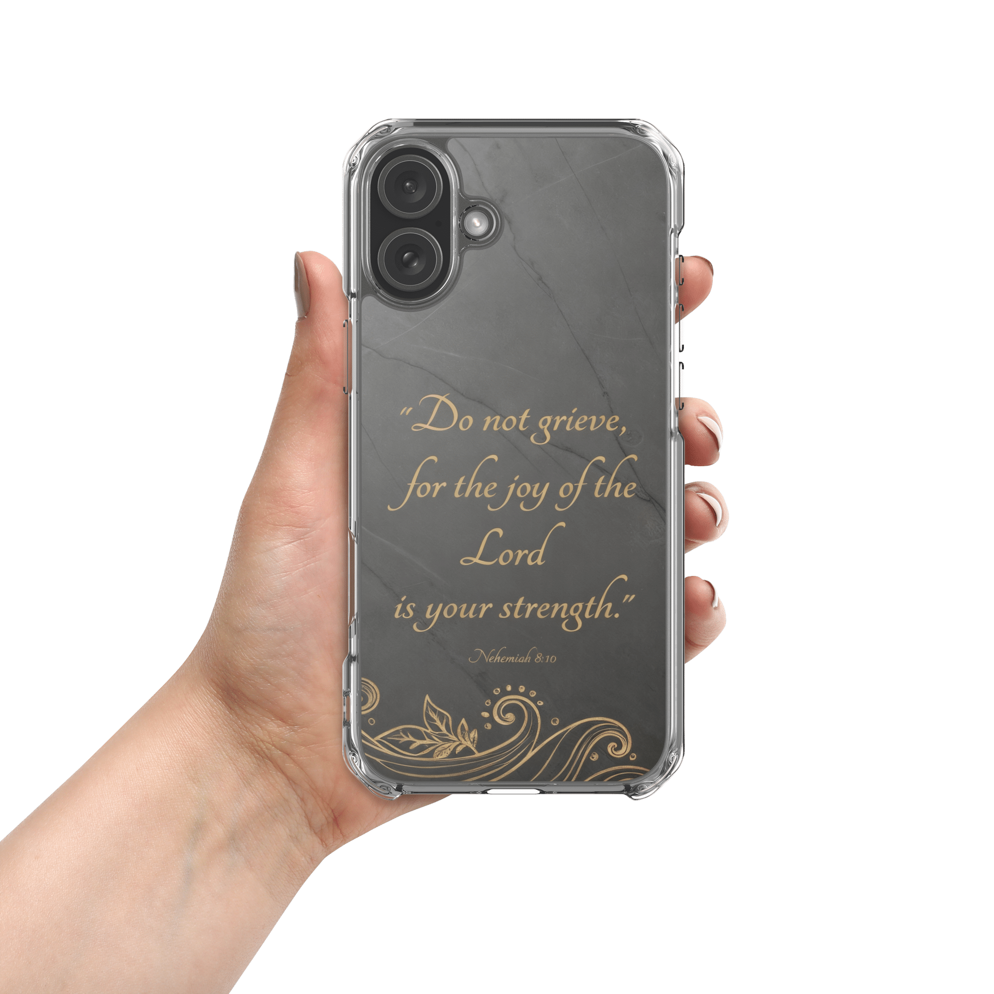 Joy of the Lord MagSafe Clear iPhone Case - Image 11