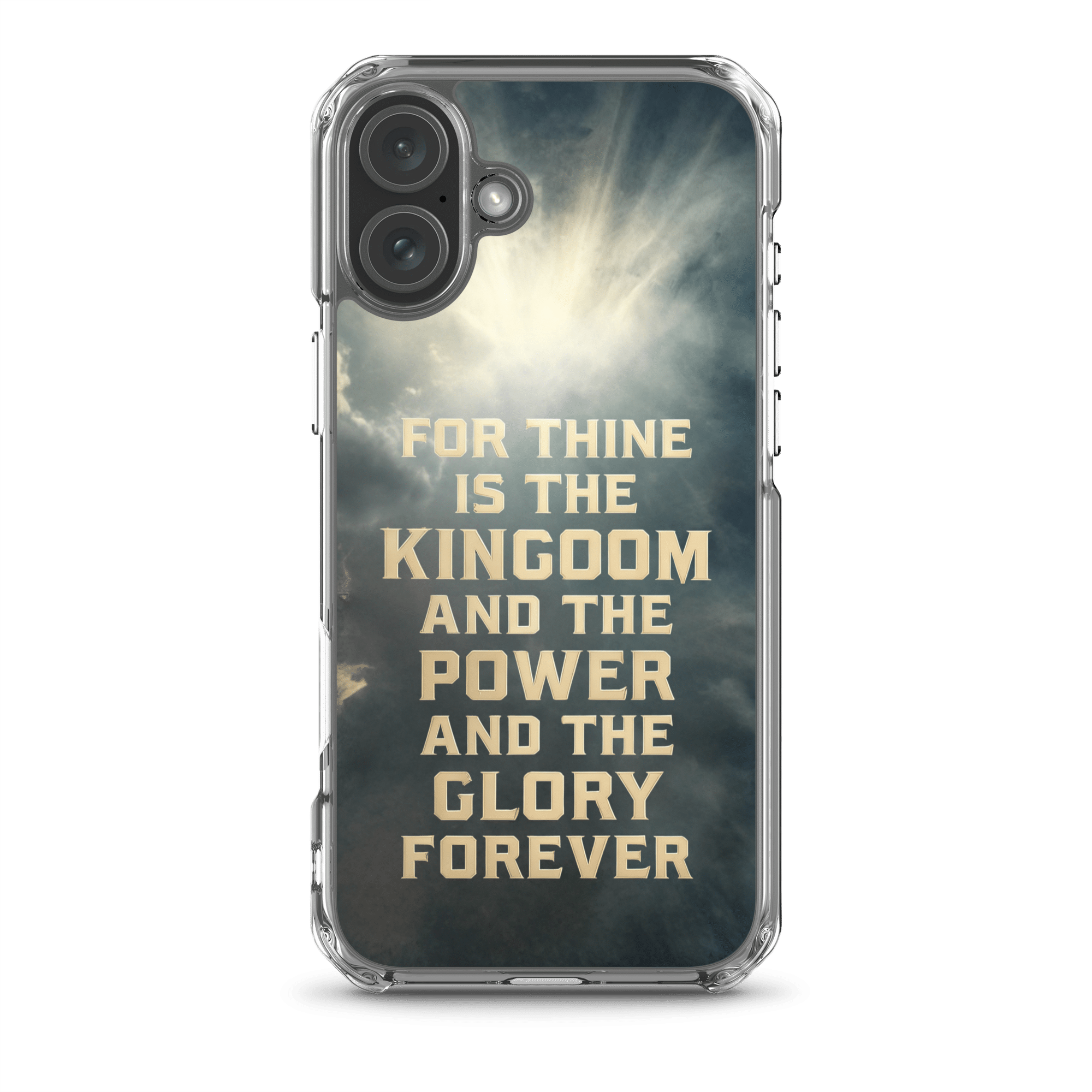 For Thine is the Kingdom MagSafe Clear iPhone Case - Image 8