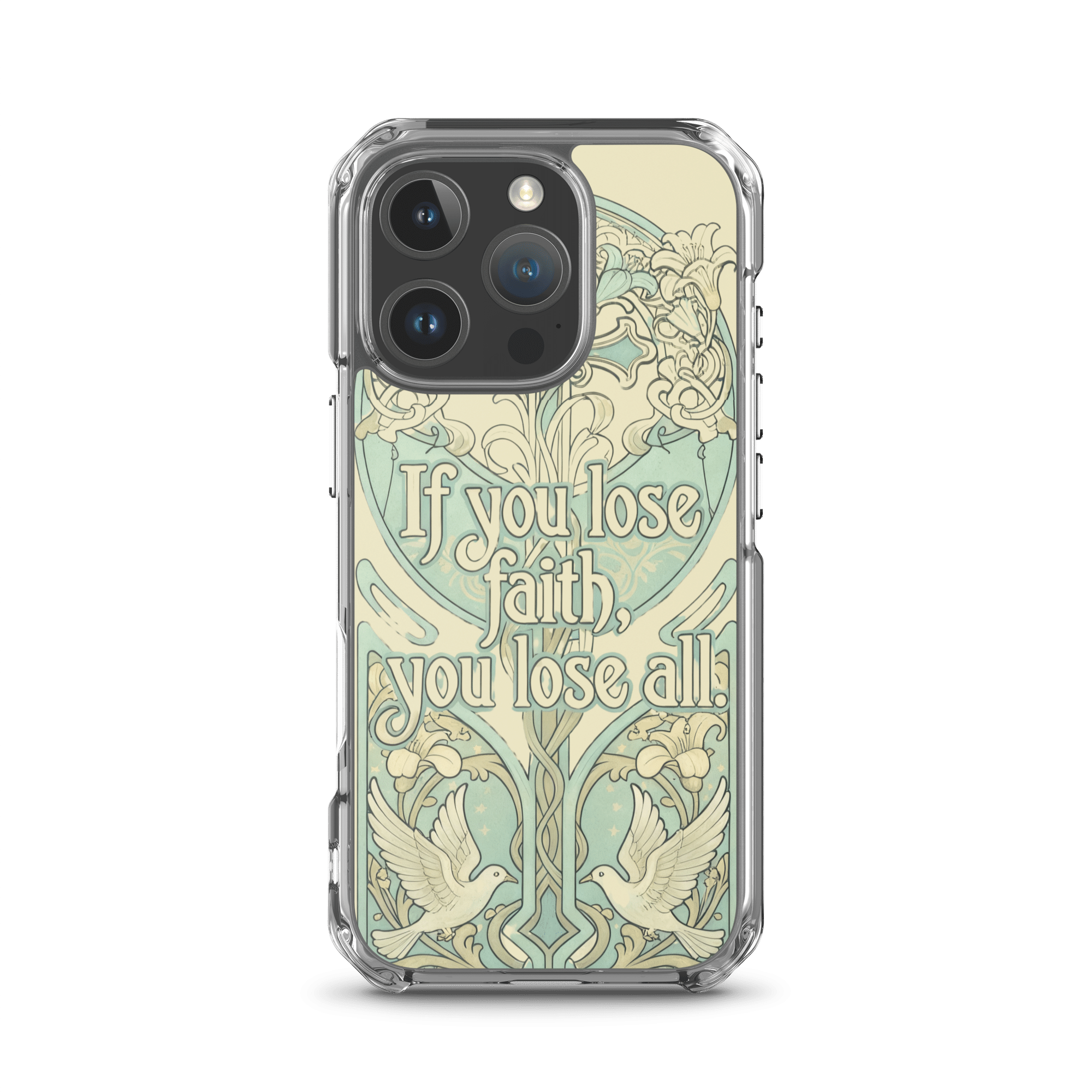 If You Lose Faith MagSafe Clear iPhone Case - Image 7