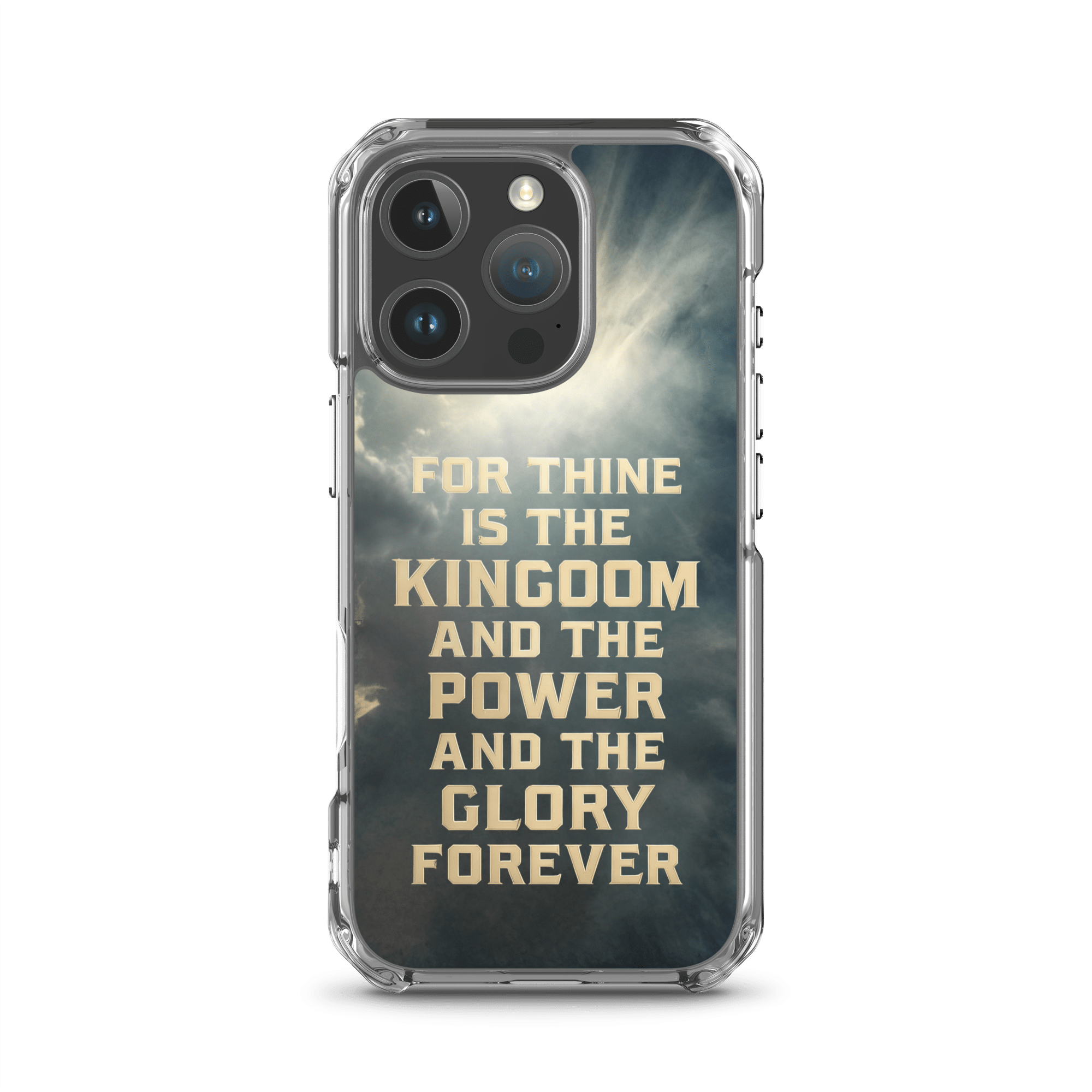 For Thine is the Kingdom MagSafe Clear iPhone Case - Image 6