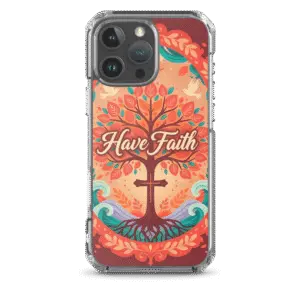 Have Faith MagSafe Clear iPhone Case