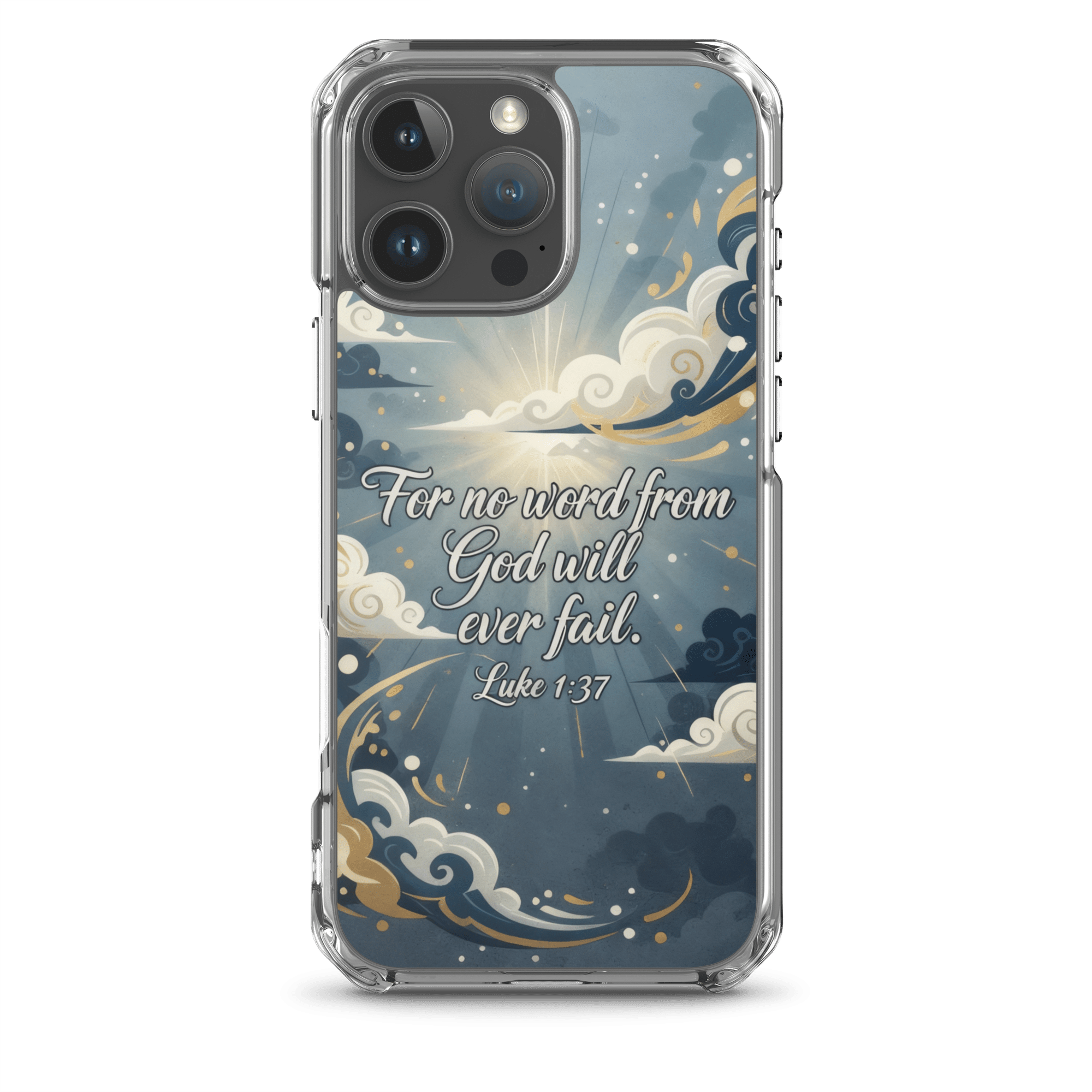 All Things Are Possible With God MagSafe Clear iPhone Case - Image 7