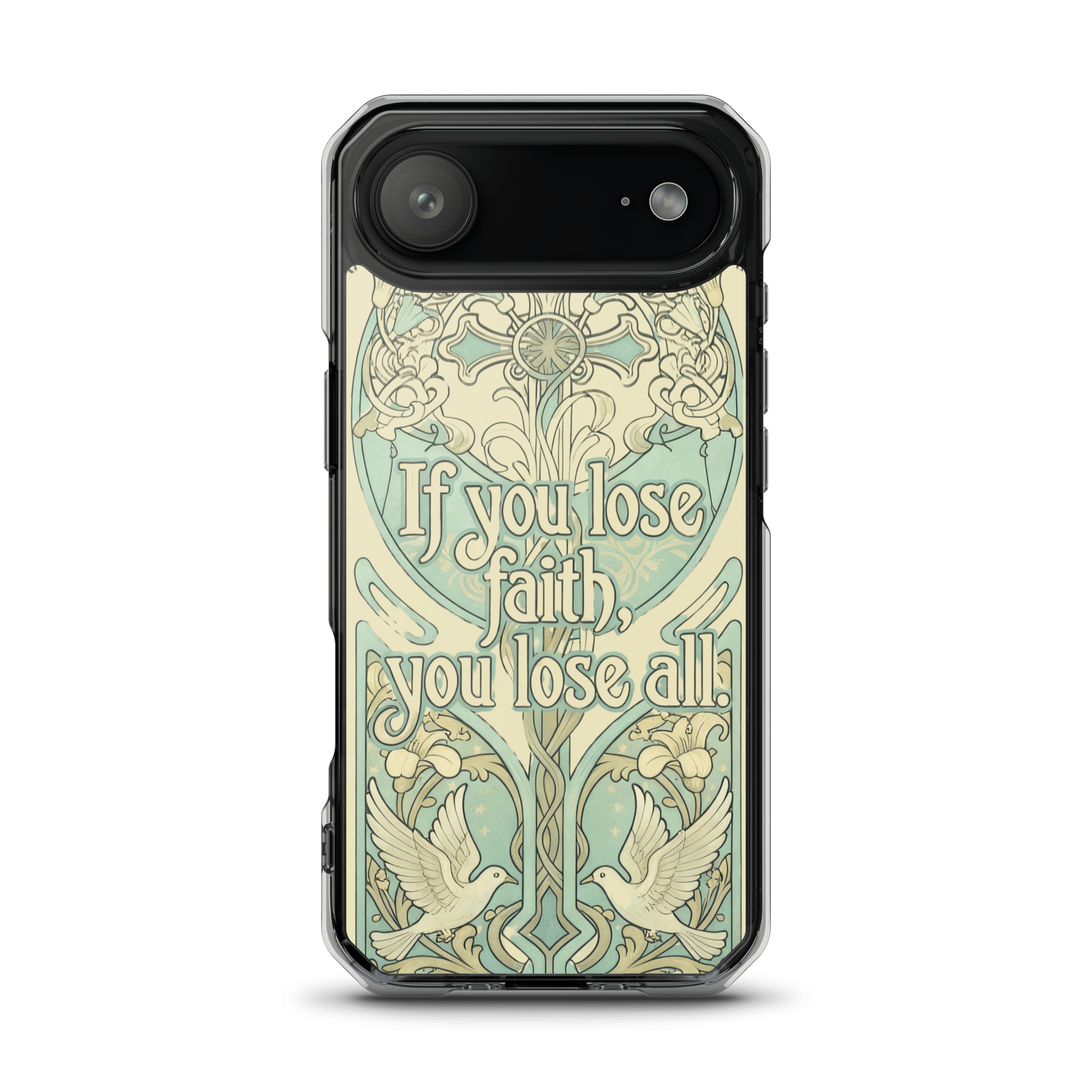 If You Lose Faith MagSafe Clear iPhone Case - Image 5