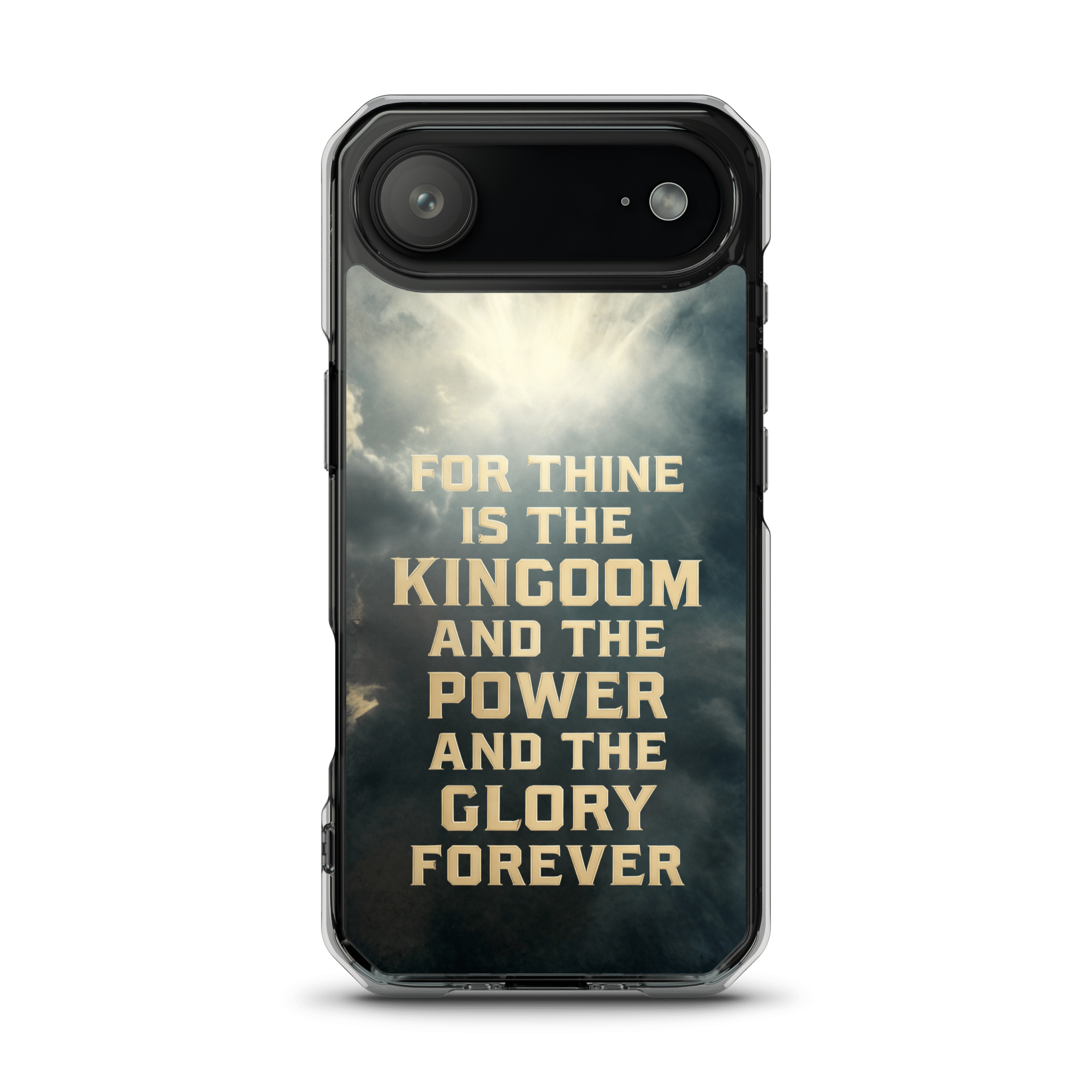 For Thine is the Kingdom MagSafe Clear iPhone Case - Image 4