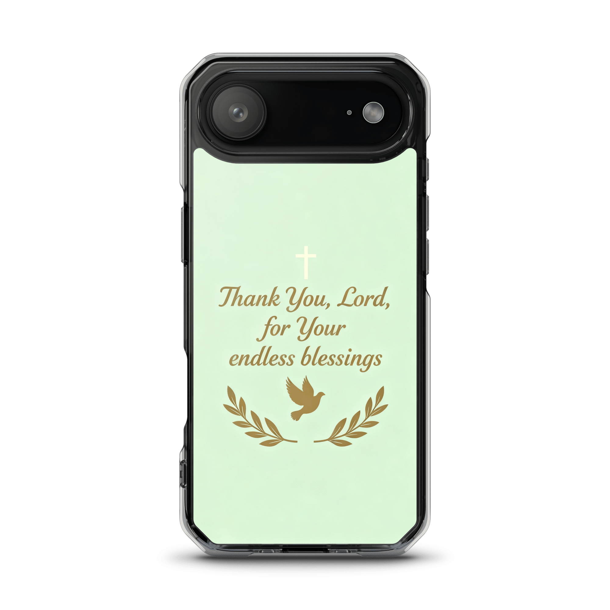 Thank You Lord for Your Endless Blessings MagSafe Clear iPhone Case - Image 4