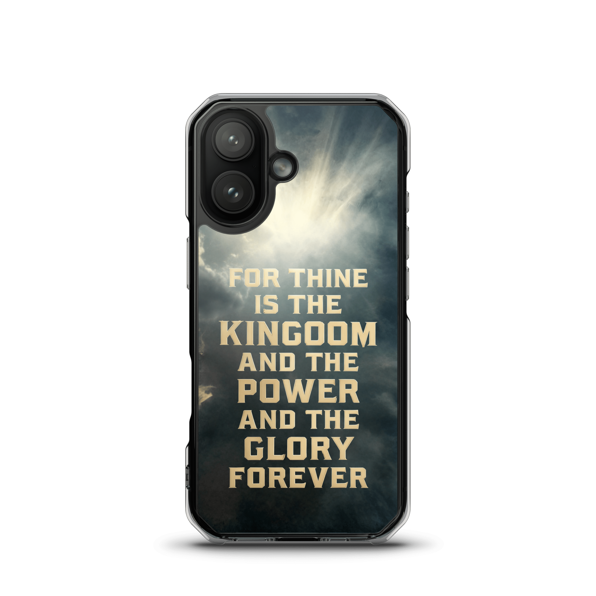 For Thine is the Kingdom MagSafe Clear iPhone Case