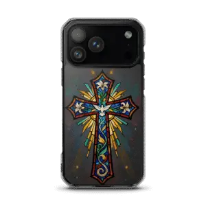 Illuminated Cross MagSafe® Clear iPhone Case