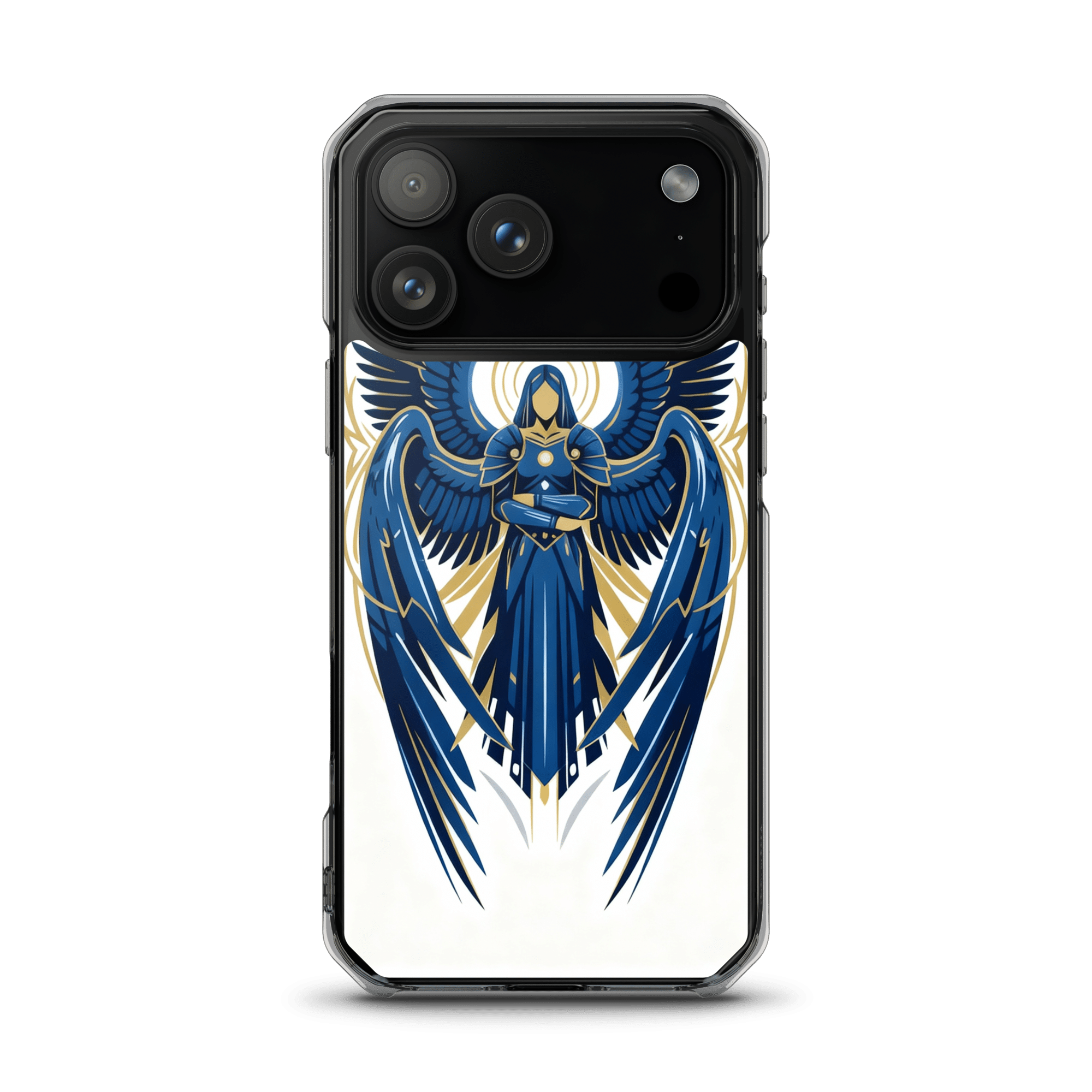 Heraldic Guardian MagSafe Clear iPhone Case - Image 3