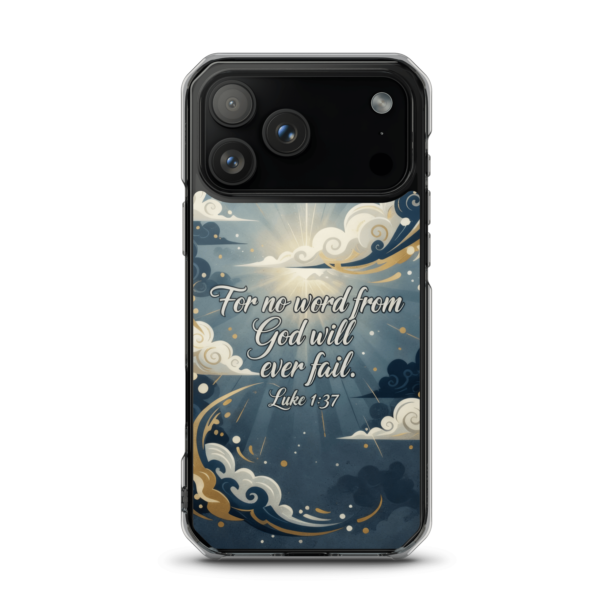 All Things Are Possible With God MagSafe Clear iPhone Case