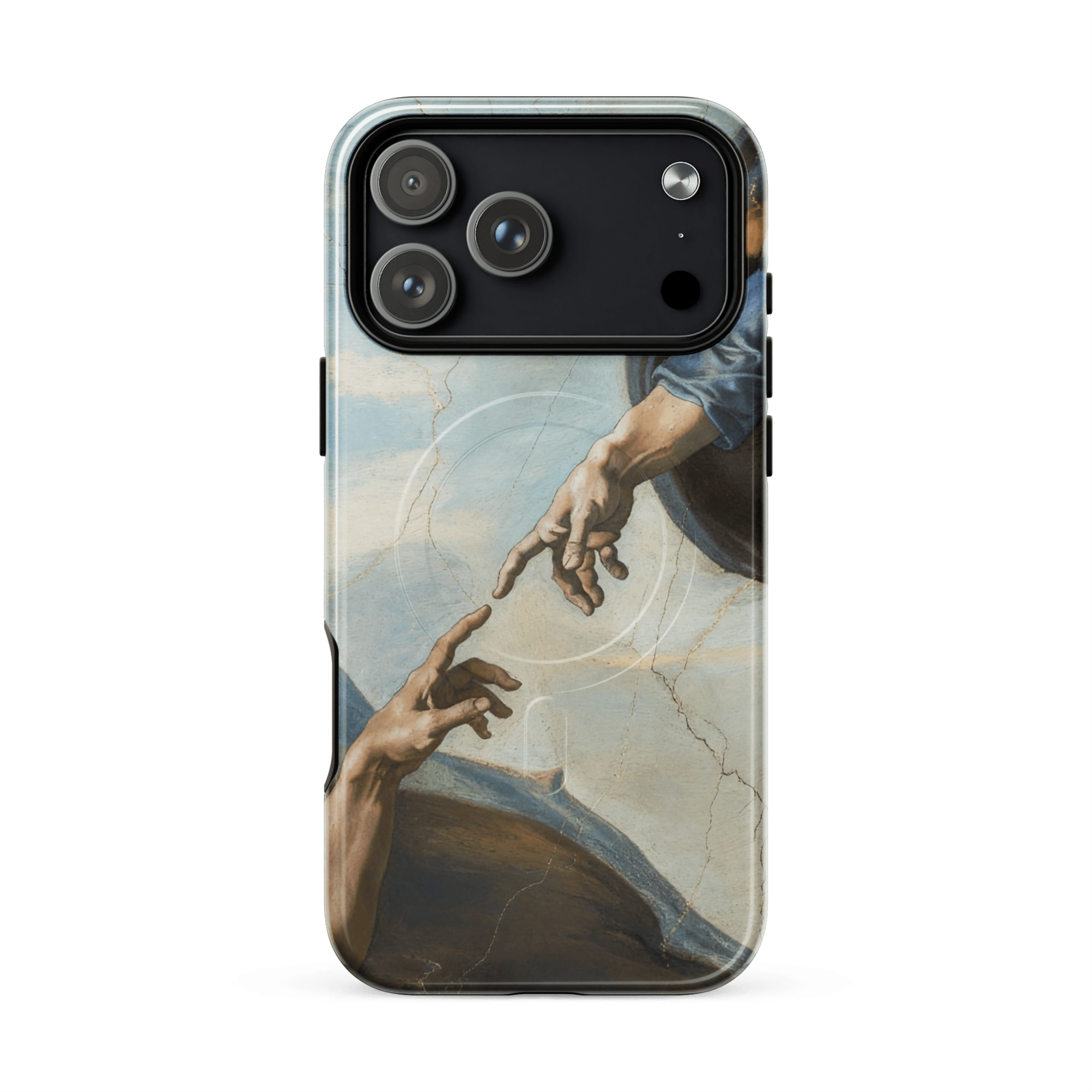 Creation of Adam Hands of God MagSafe Tough iPhone Case