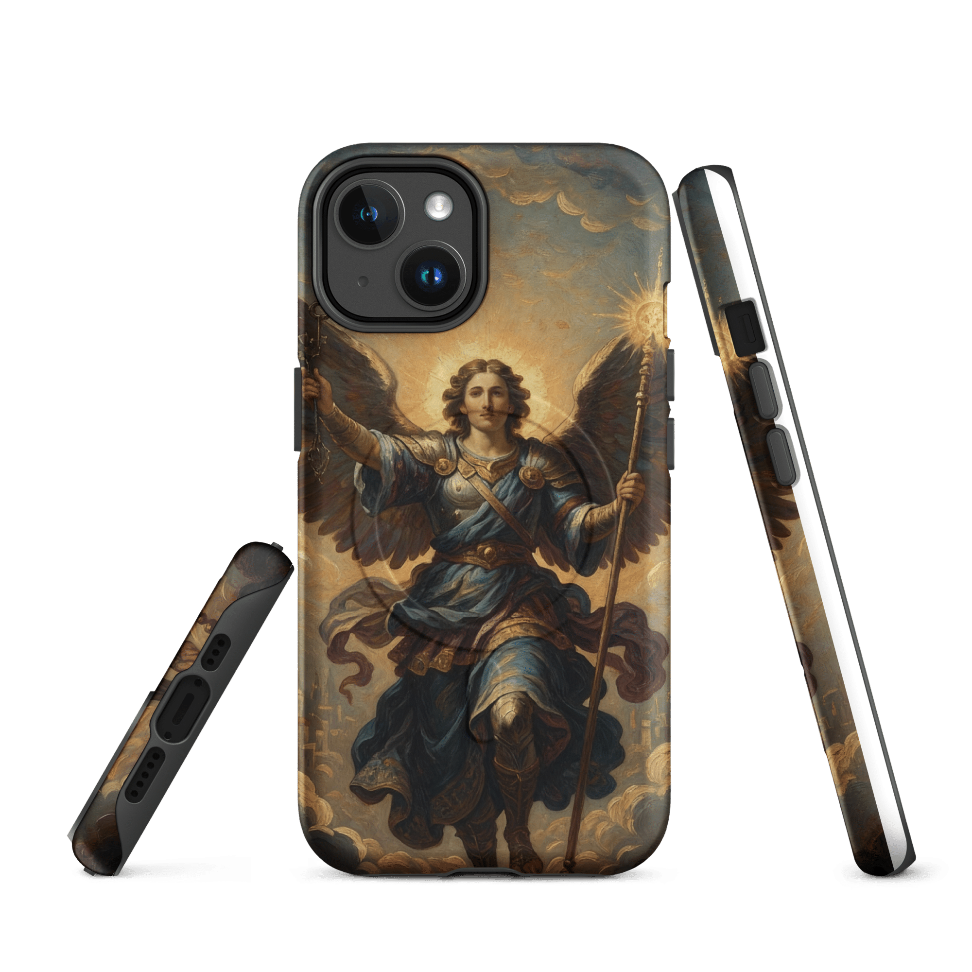 Archangel in Heaven MagSafe Tough iPhone Case - Image 9