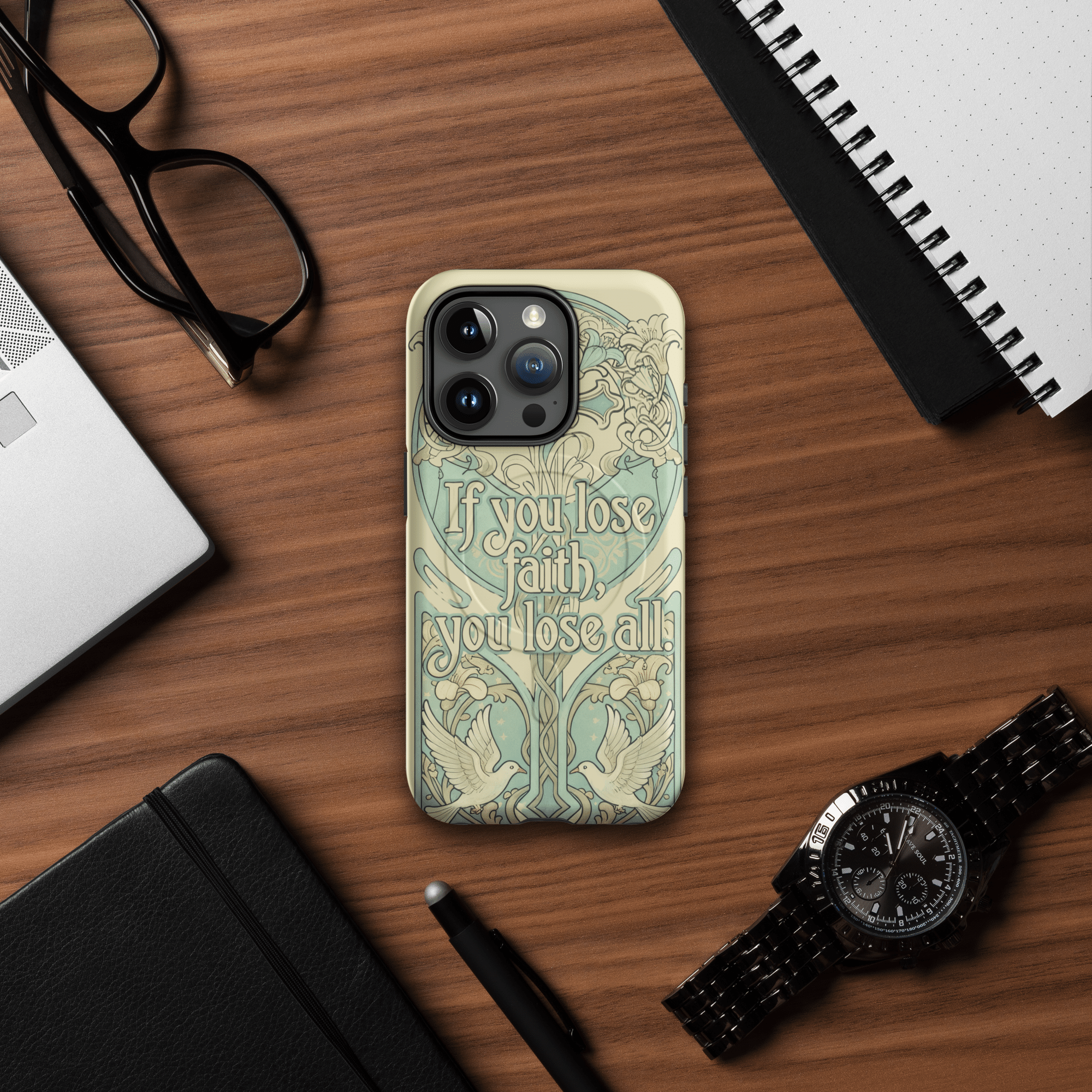 If You Lose Faith MagSafe Tough iPhone Case - Image 7