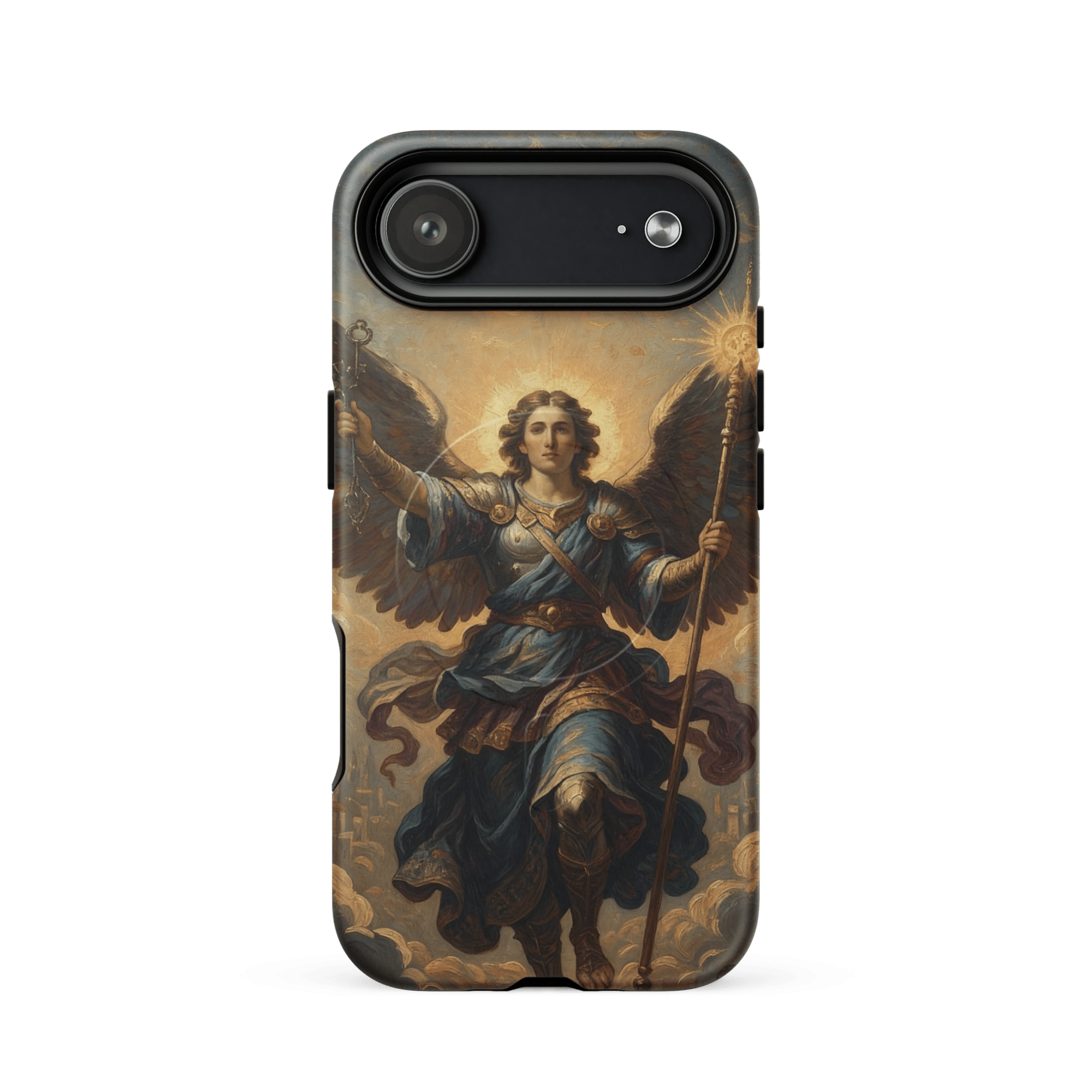 Archangel in Heaven MagSafe Tough iPhone Case - Image 5