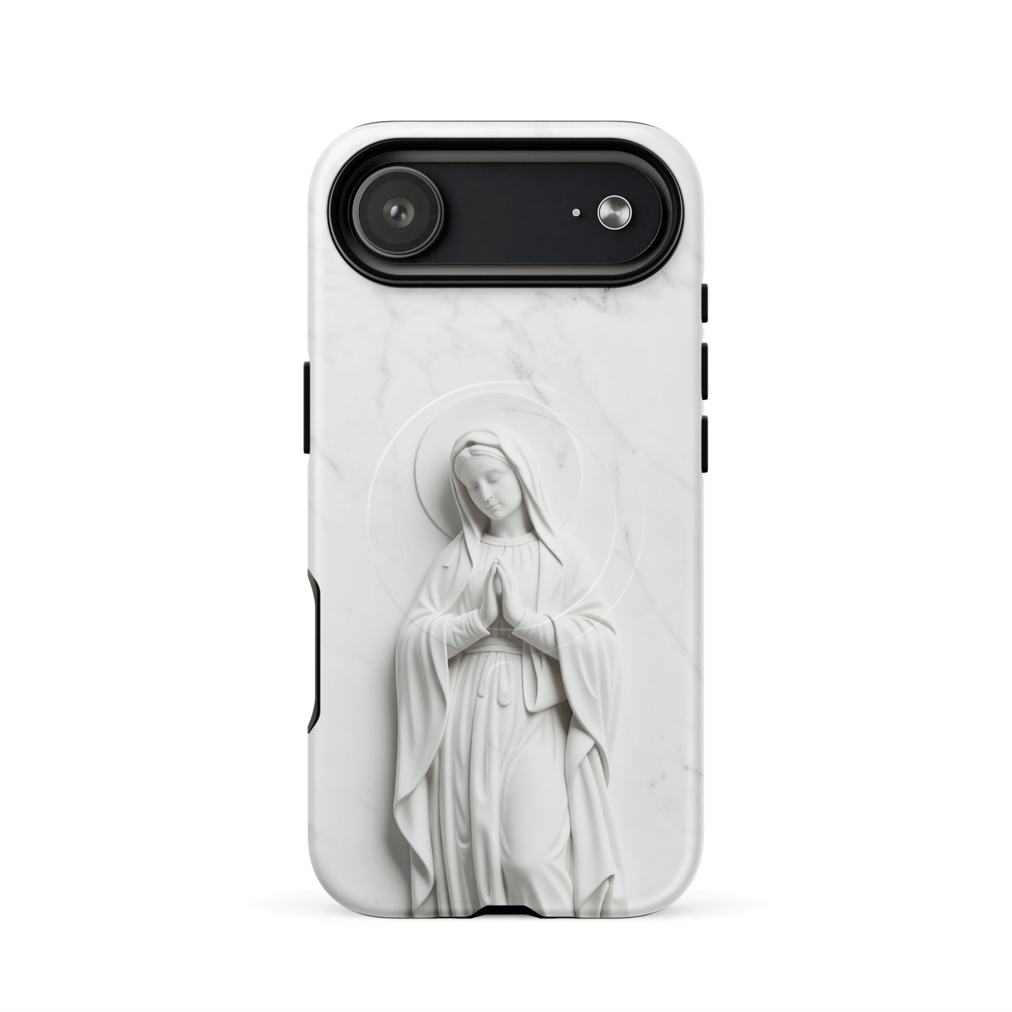 Virgin Mary Marble MagSafe Tough iPhone Case - Image 6