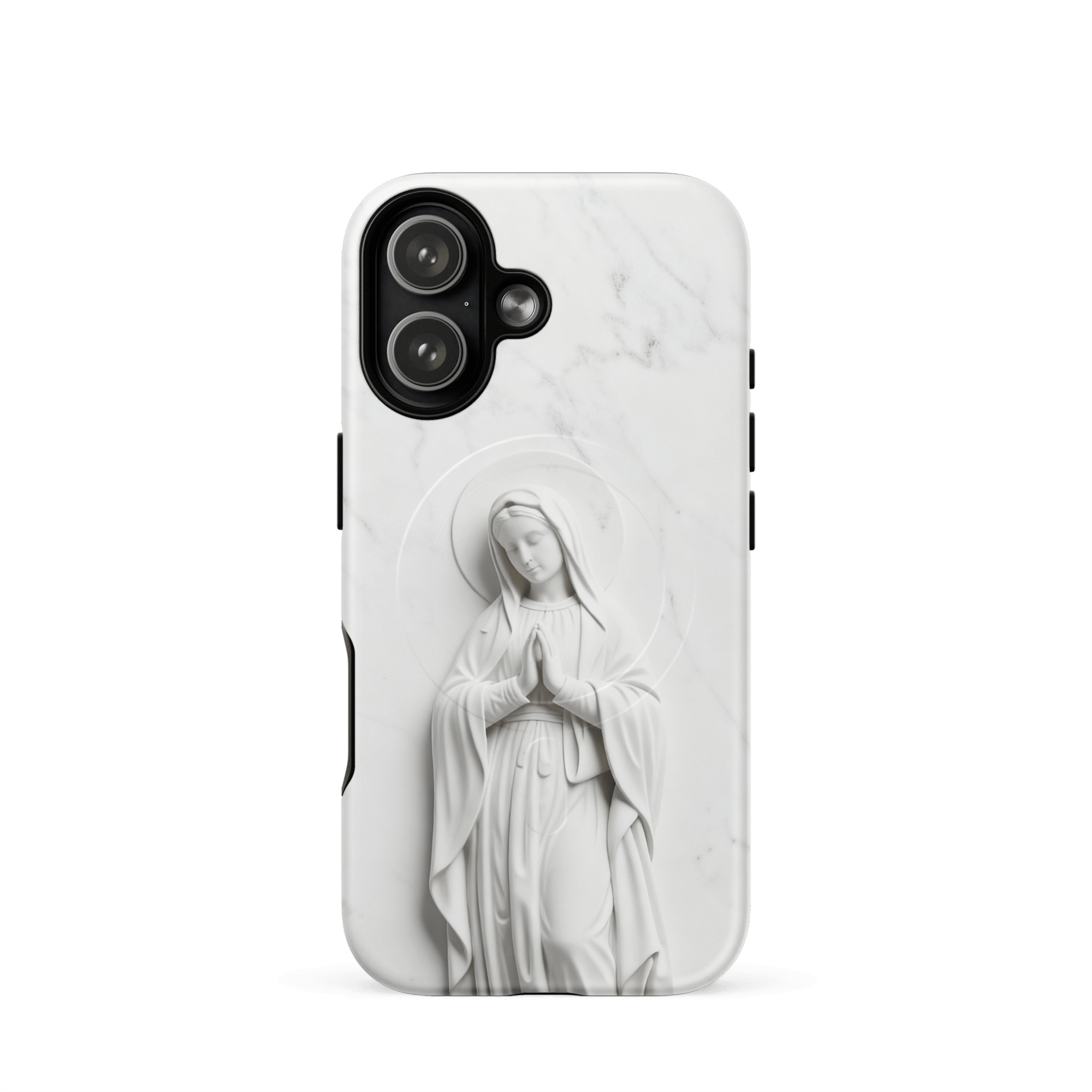 Virgin Mary Marble MagSafe Tough iPhone Case - Image 7