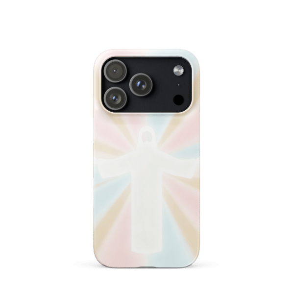 Jesus Christ with Rays of Light Snap iPhone Case