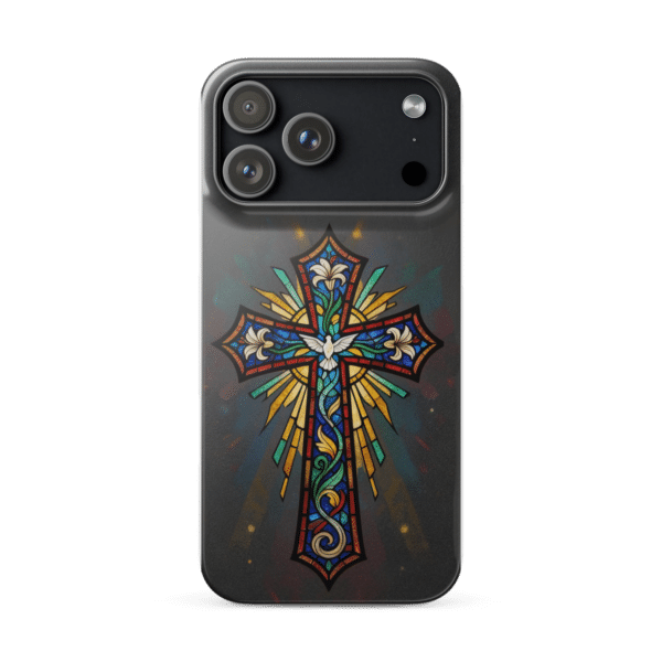 Illuminated Cross snap iPhone case