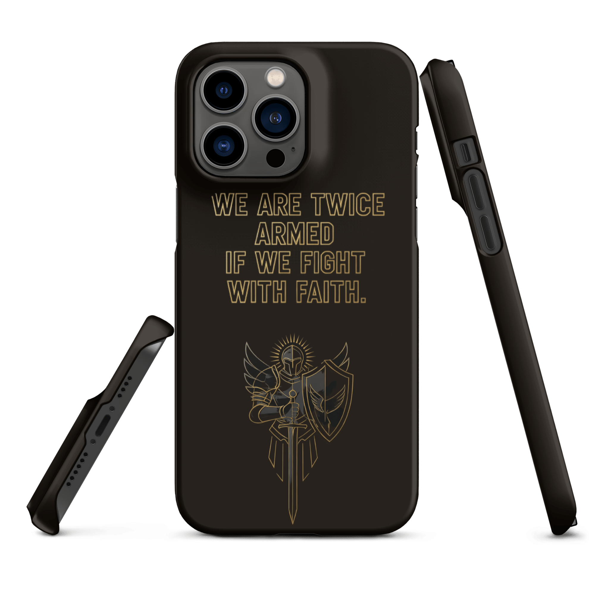Fight with Faith Snap iPhone Case - Image 10