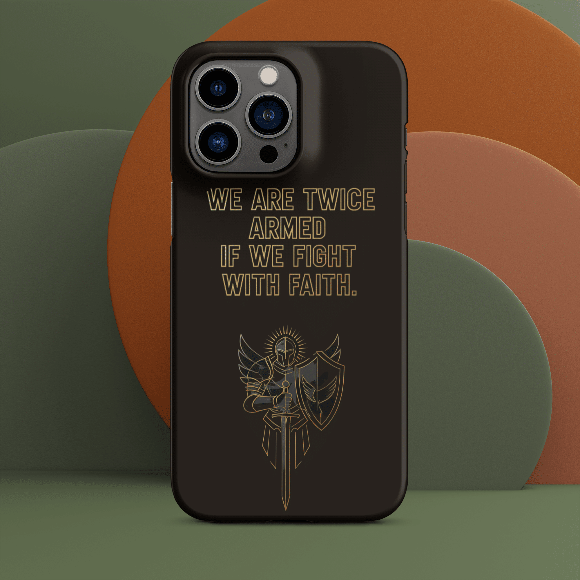 Fight with Faith Snap iPhone Case - Image 9
