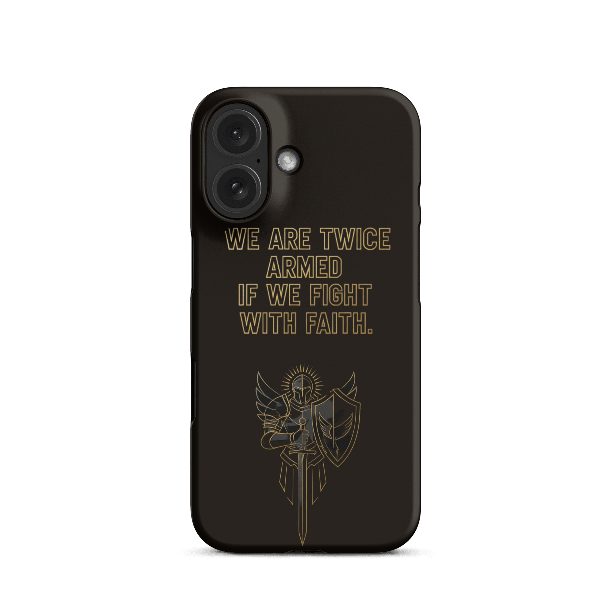 Fight with Faith Snap iPhone Case - Image 8