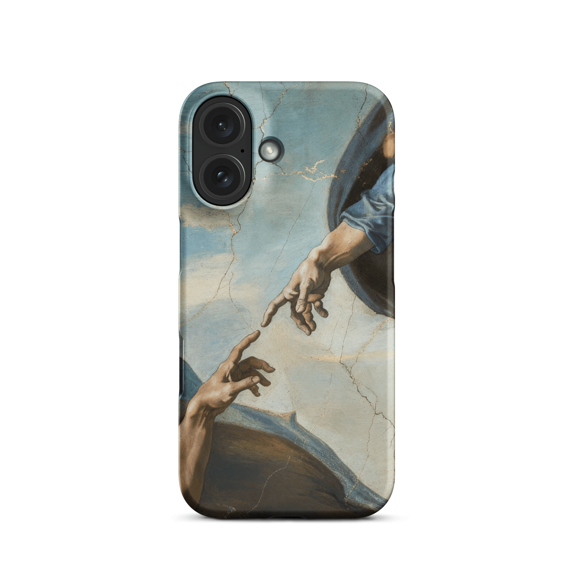 Creation of Adam Hands of God Snap iPhone Case - Image 8