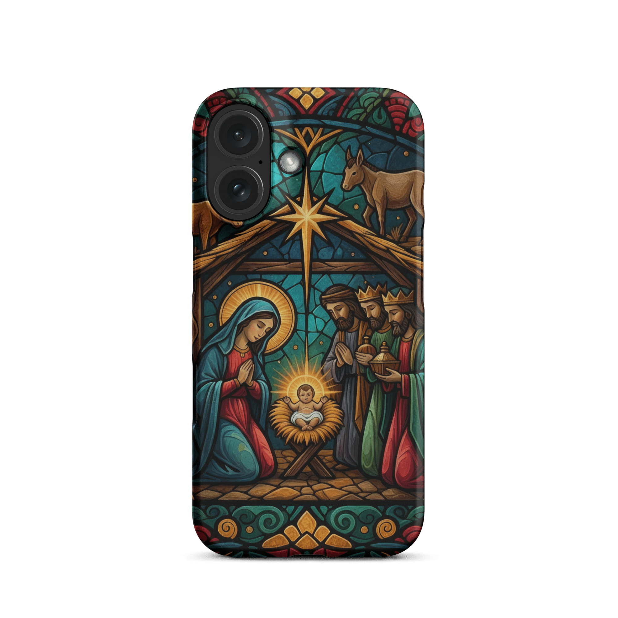 Nativity of Jesus with Wise Men Snap iPhone Case - Image 8