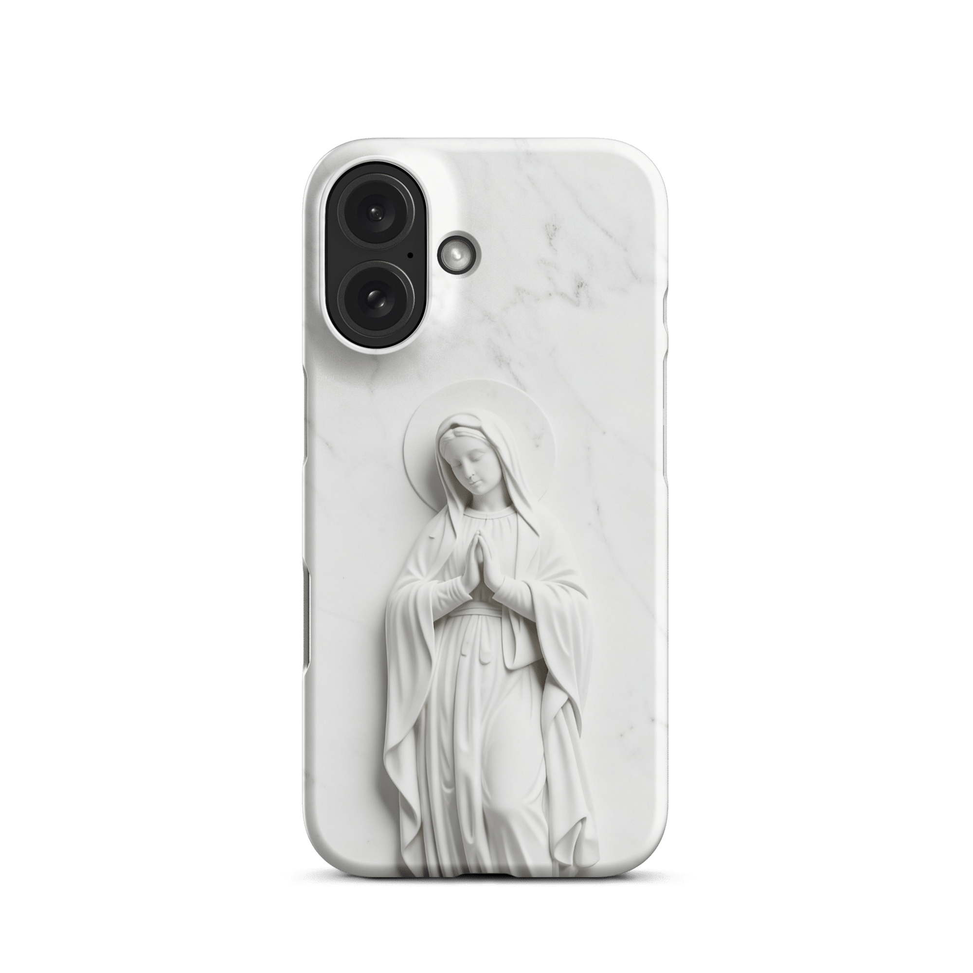 Virgin Mary Marble Snap iPhone Case - Image 8