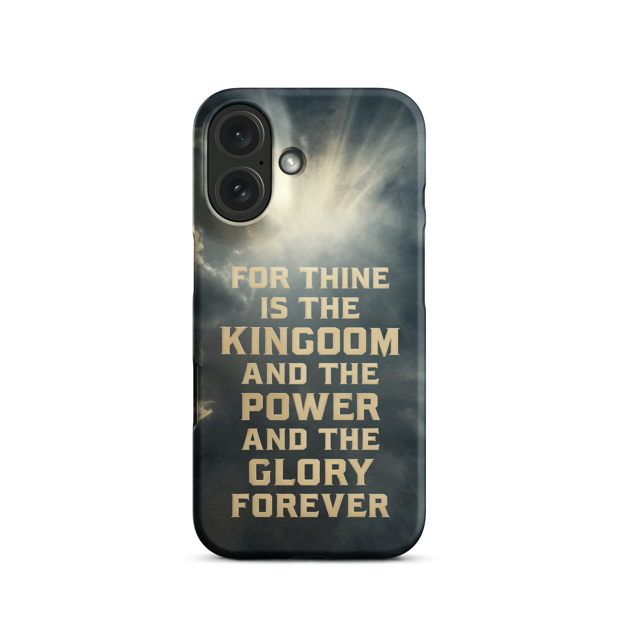 For Thine is the Kingdom Snap iPhone Case - Image 8