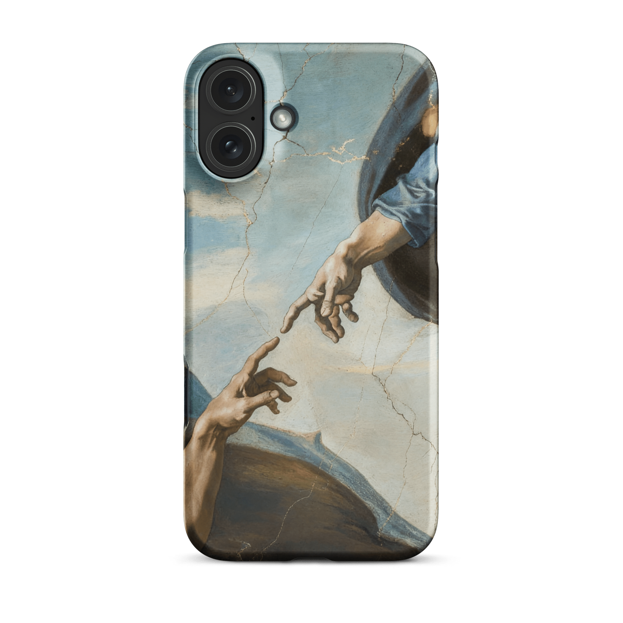 Creation of Adam Hands of God Snap iPhone Case - Image 7
