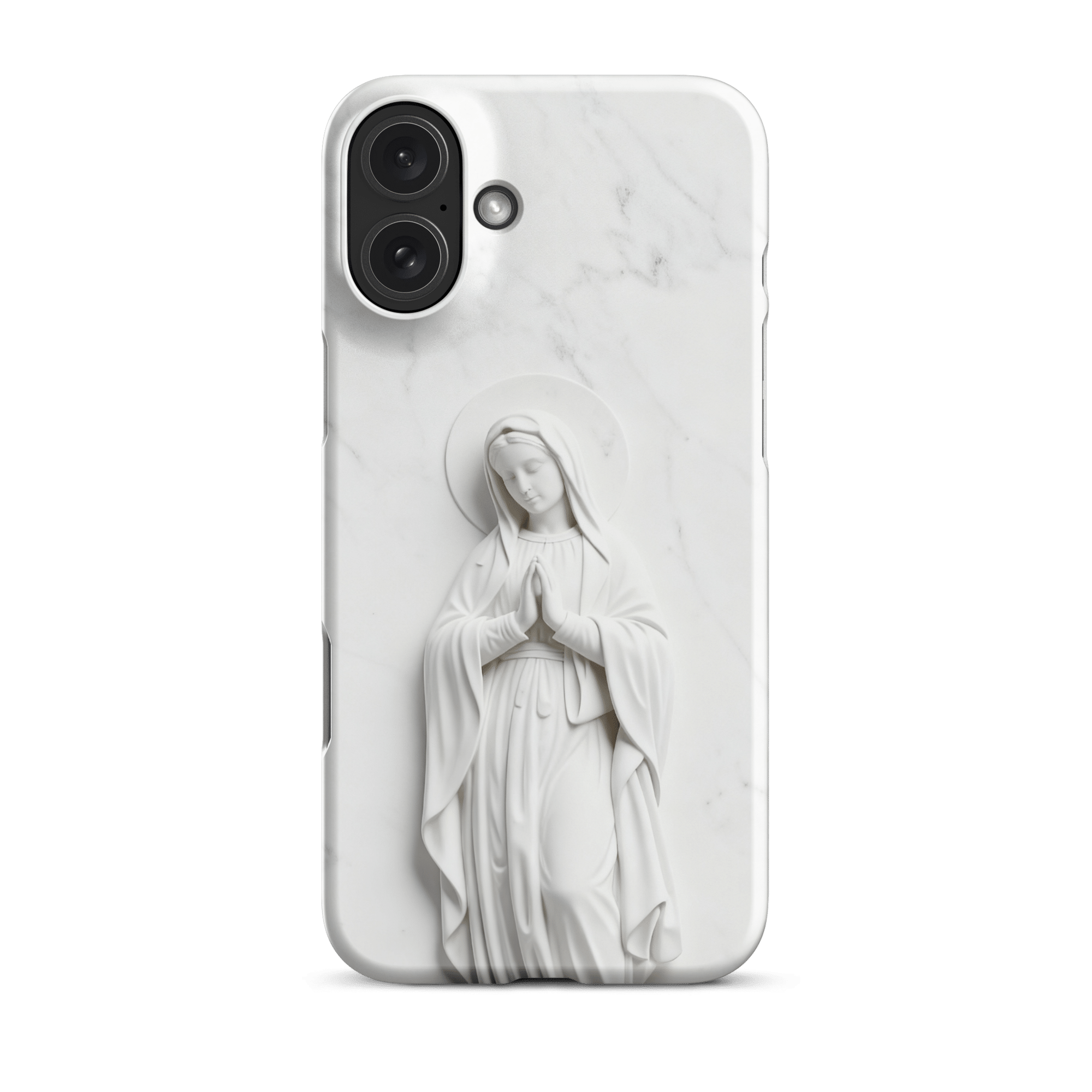 Virgin Mary Marble Snap iPhone Case - Image 7