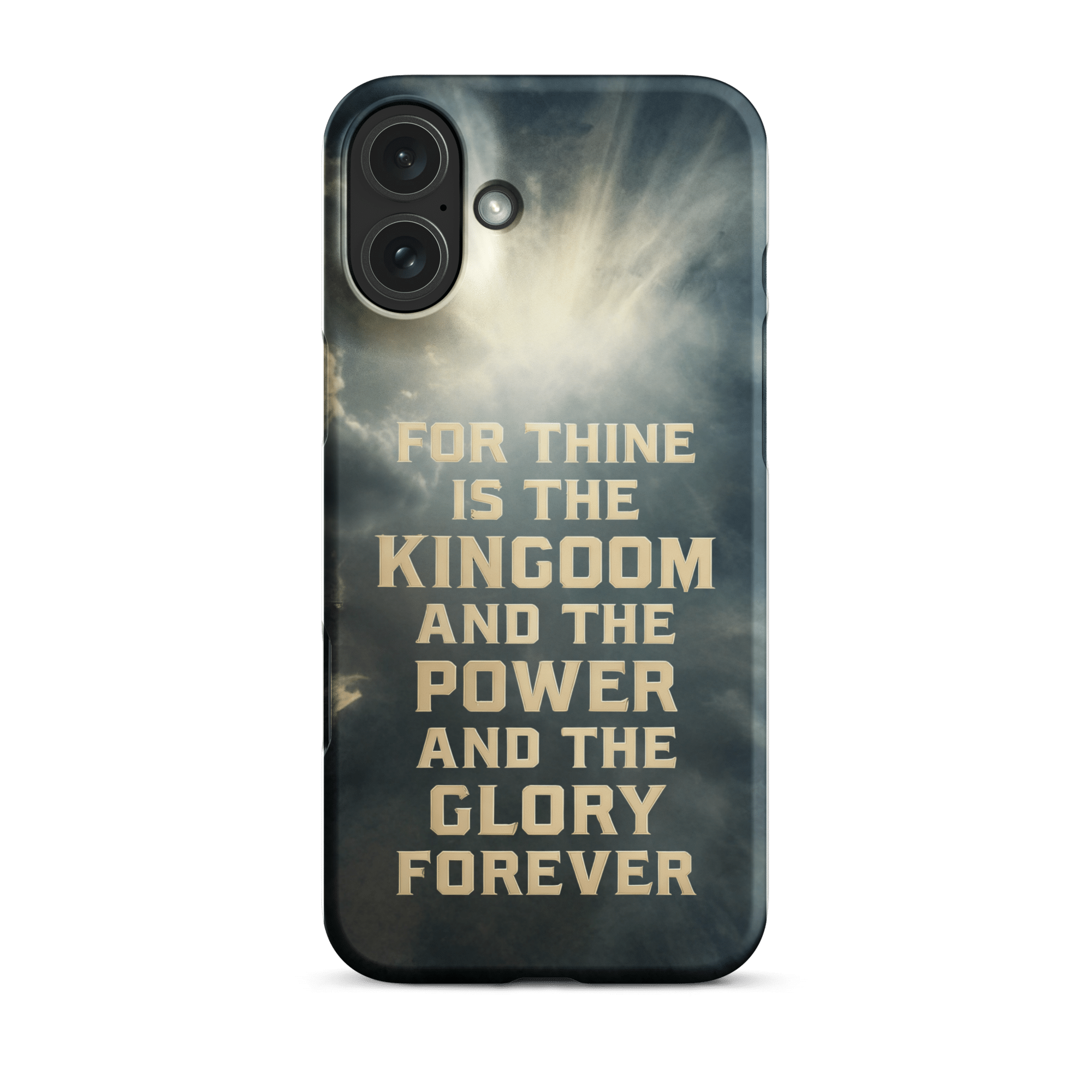 For Thine is the Kingdom Snap iPhone Case - Image 7