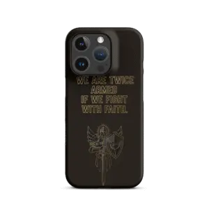Fight with Faith Snap iPhone Case