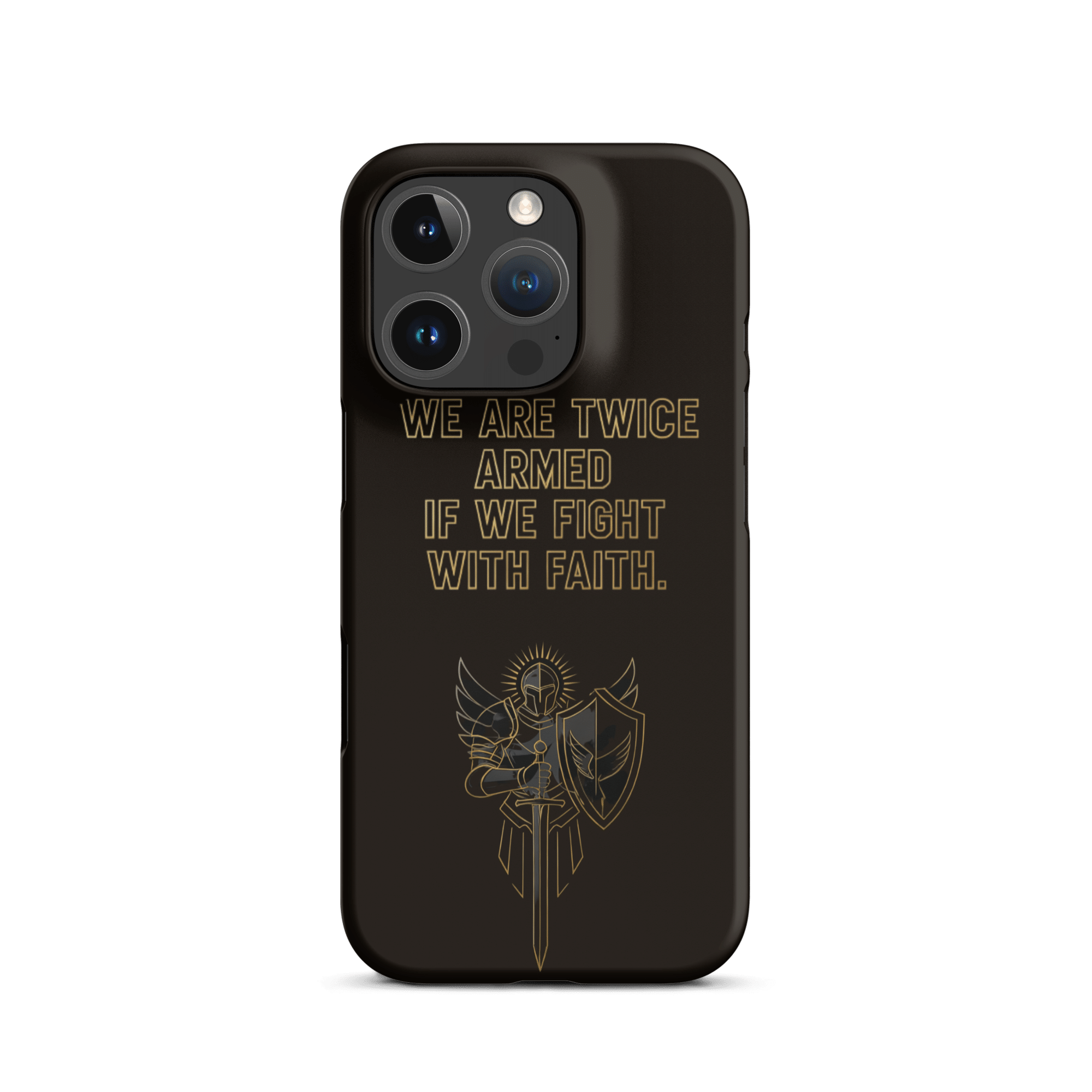 Fight with Faith Snap iPhone Case