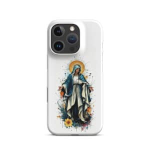 Our Lady of Grace Watercolor Snap iPhone Case