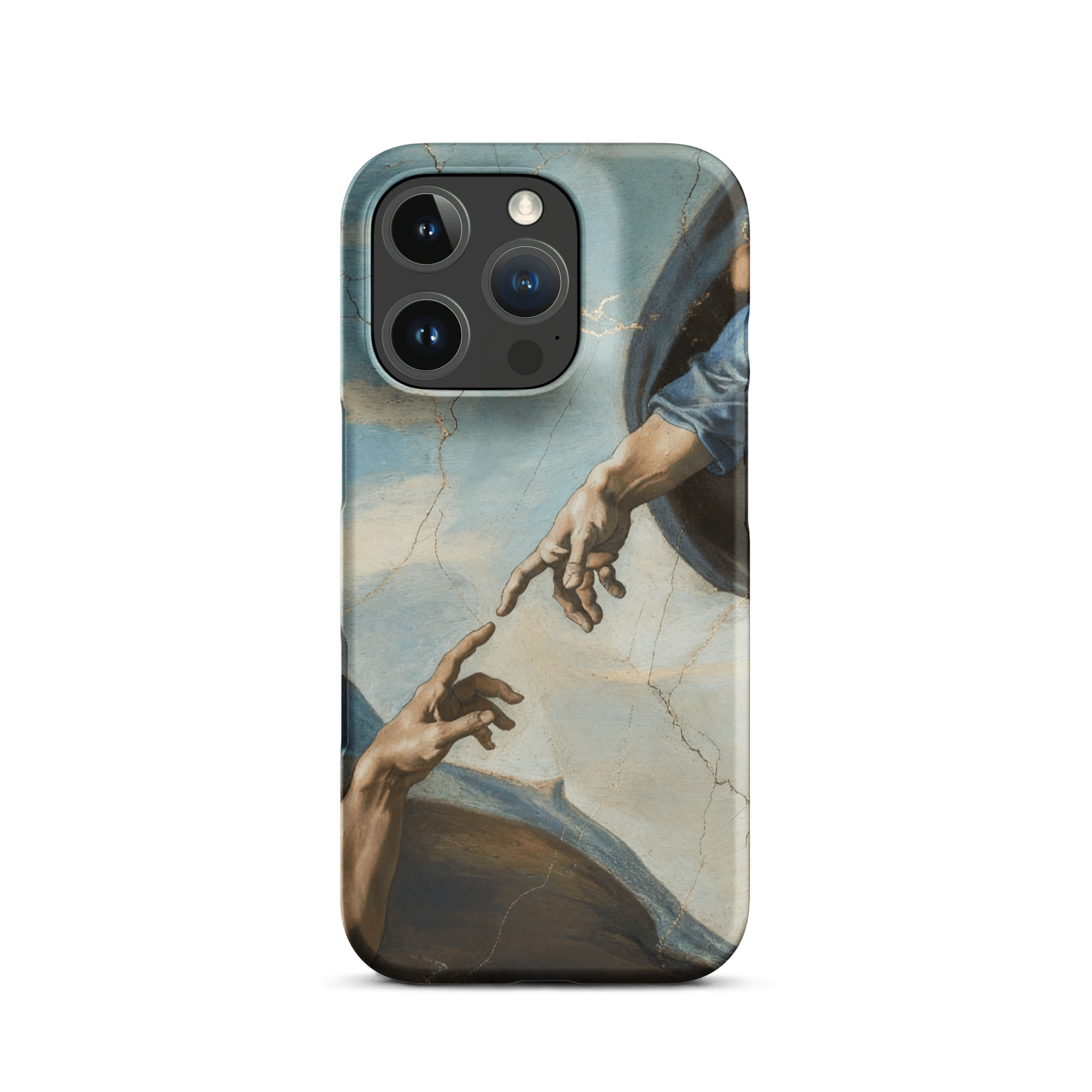 Creation of Adam Hands of God Snap iPhone Case - Image 6