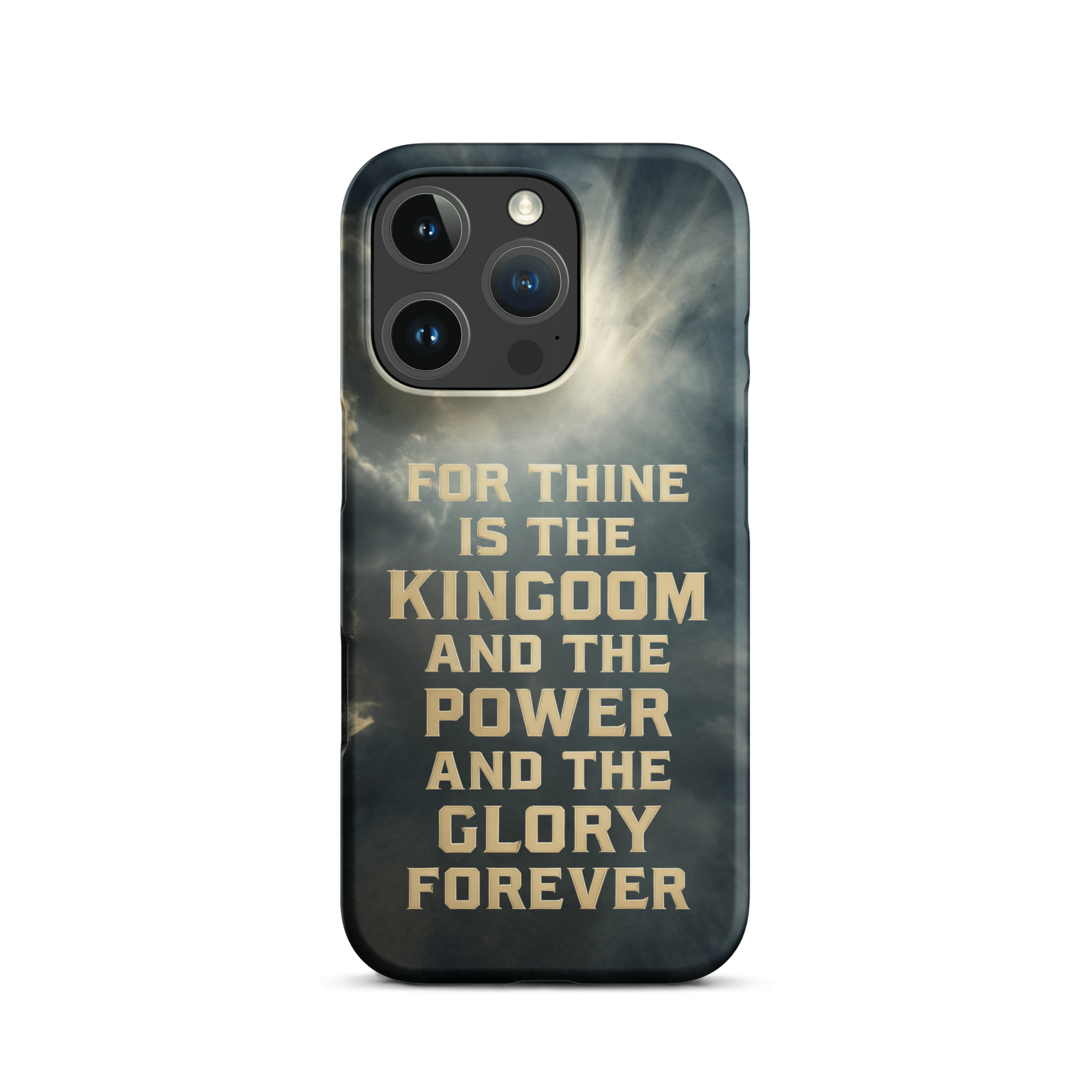 For Thine is the Kingdom Snap iPhone Case - Image 6