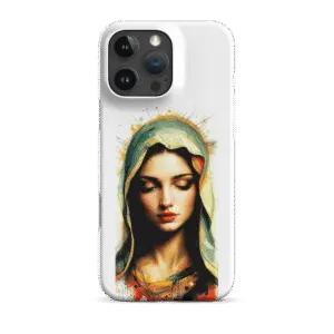 Mary of Nazareth Portrait Snap iPhone Case