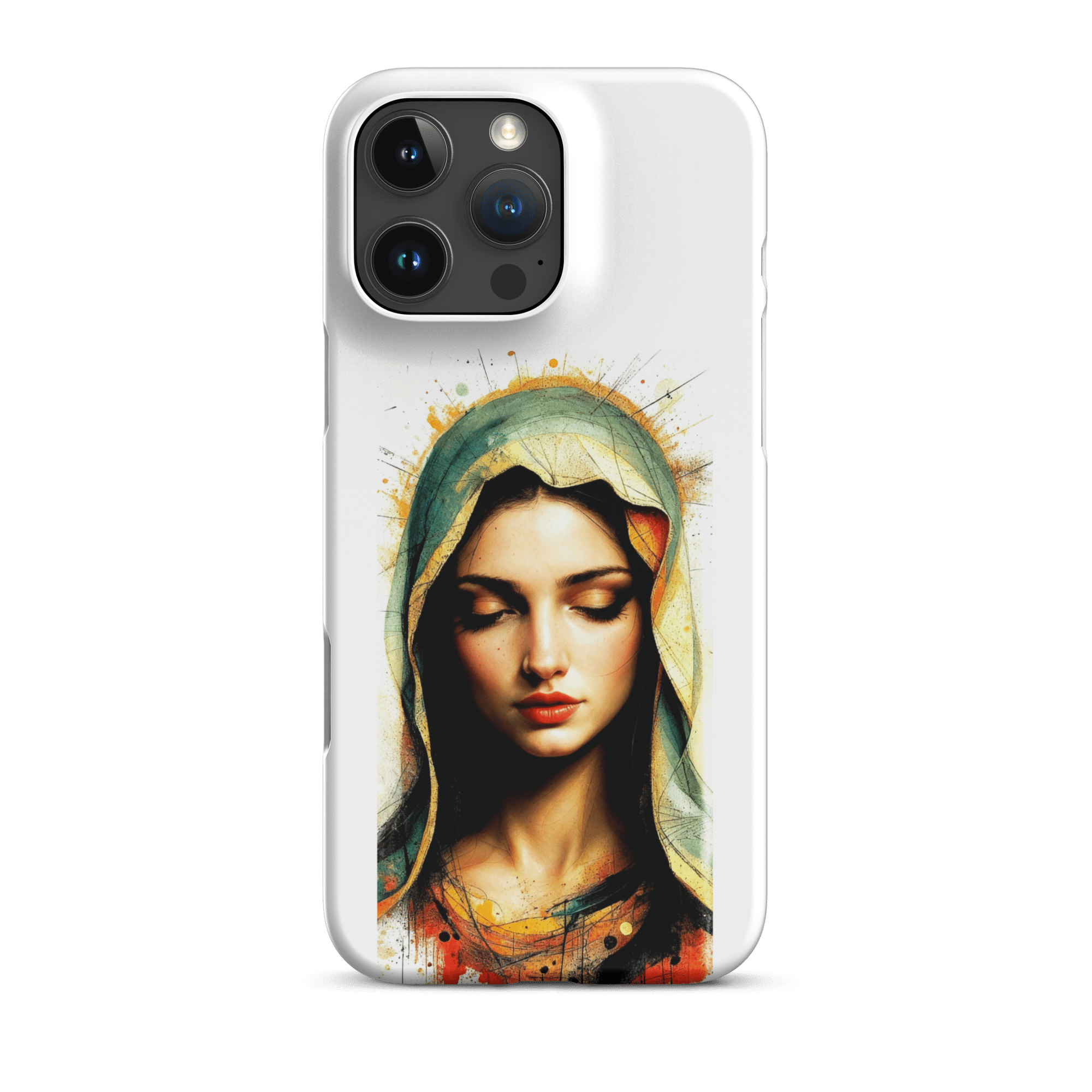 Mary of Nazareth Portrait Snap iPhone Case