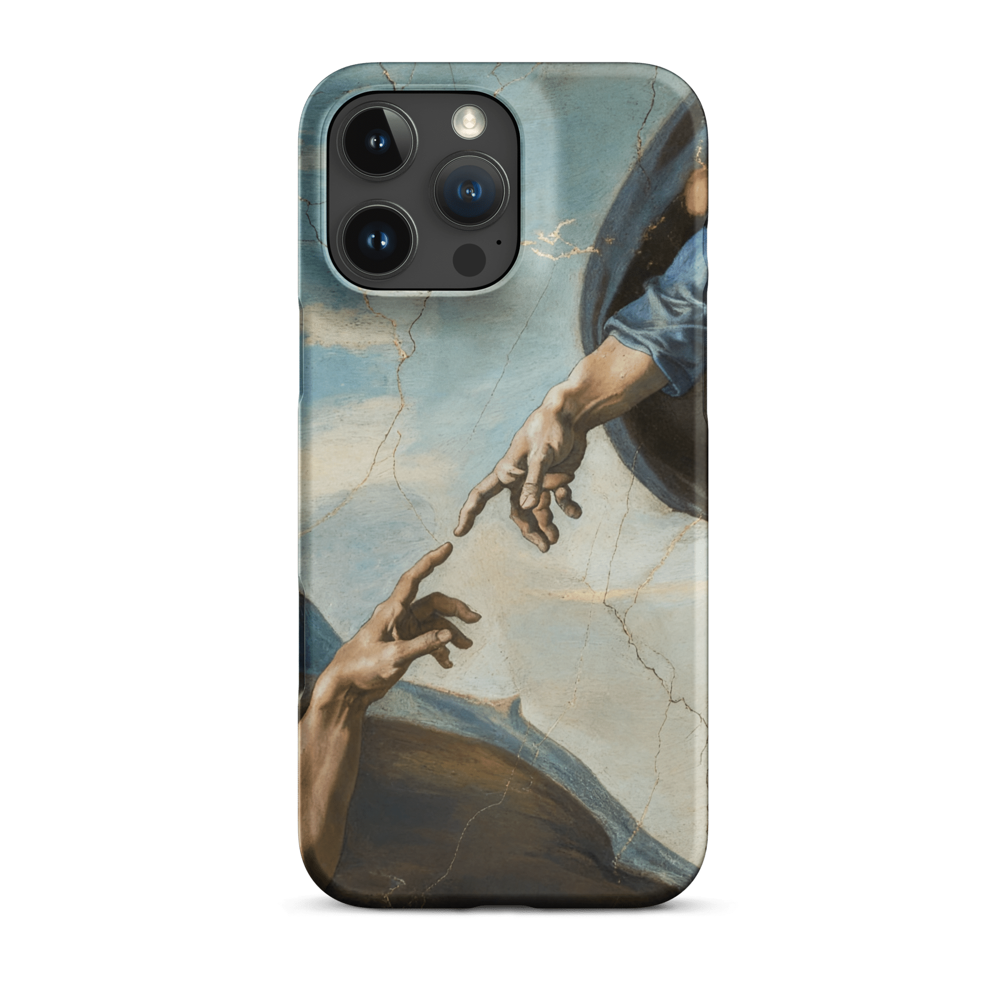 Creation of Adam Hands of God Snap iPhone Case - Image 5