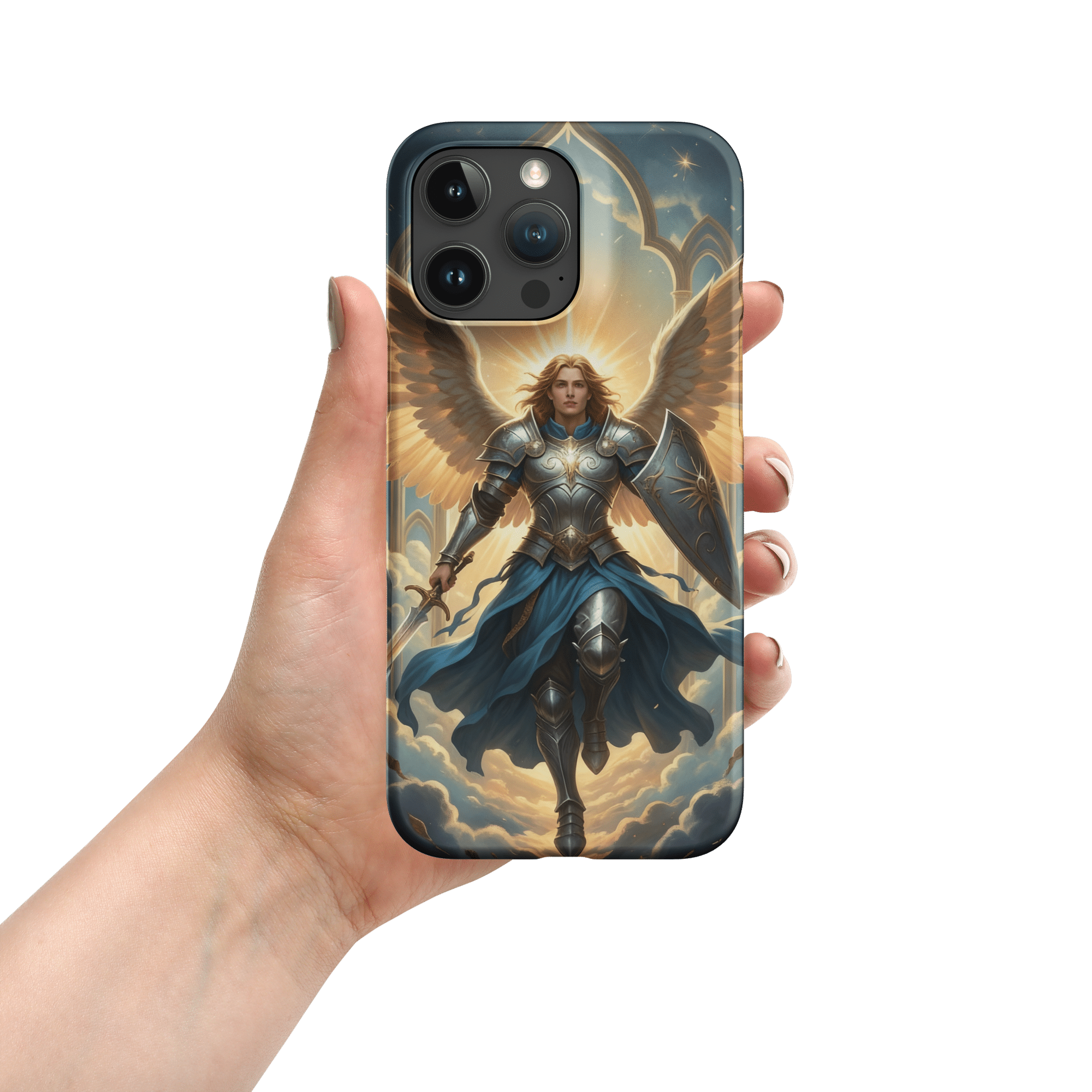 Archangel Michael Snap iPhone Case - Image 9