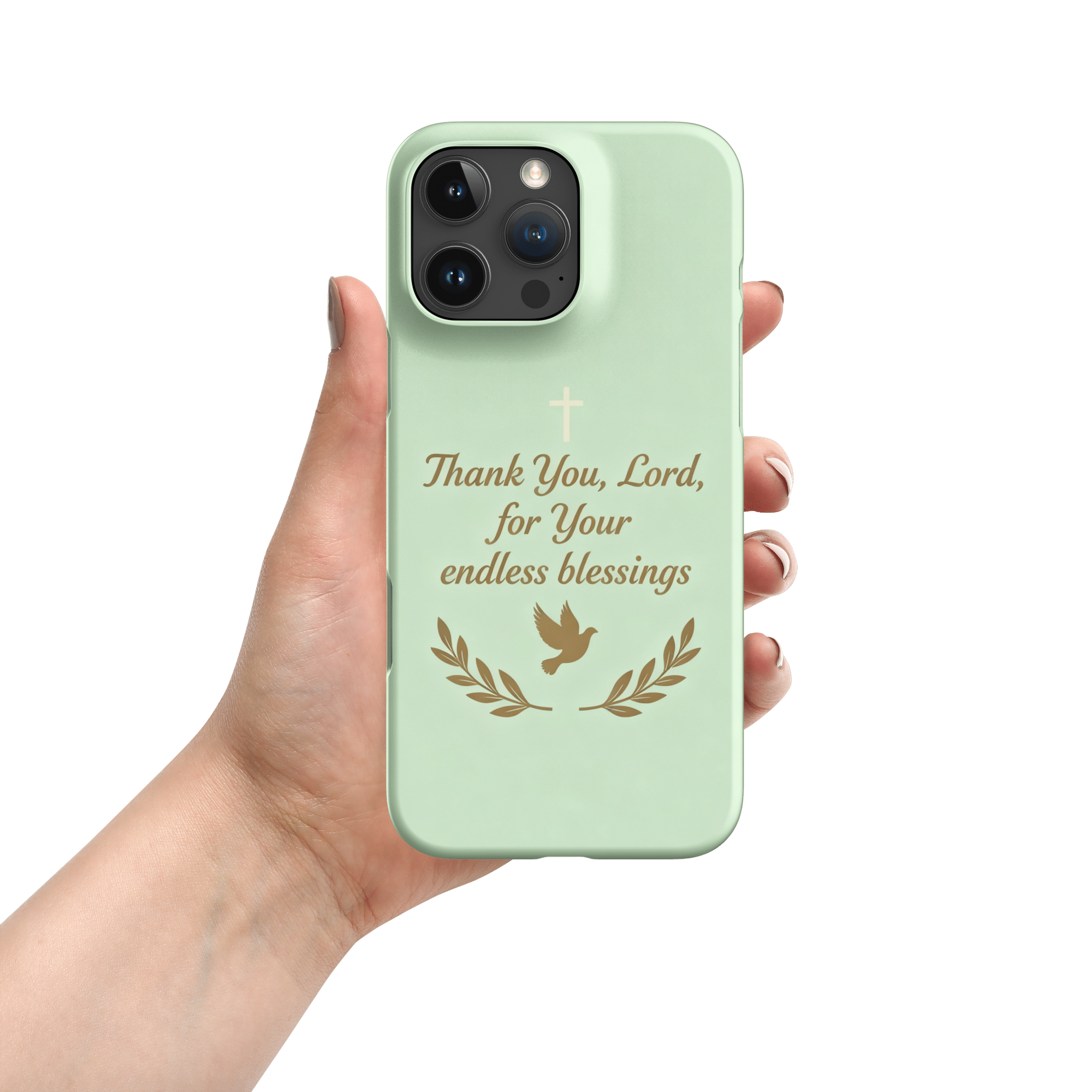 Thank You Lord for Your Endless Blessings Snap iPhone Case - Image 9