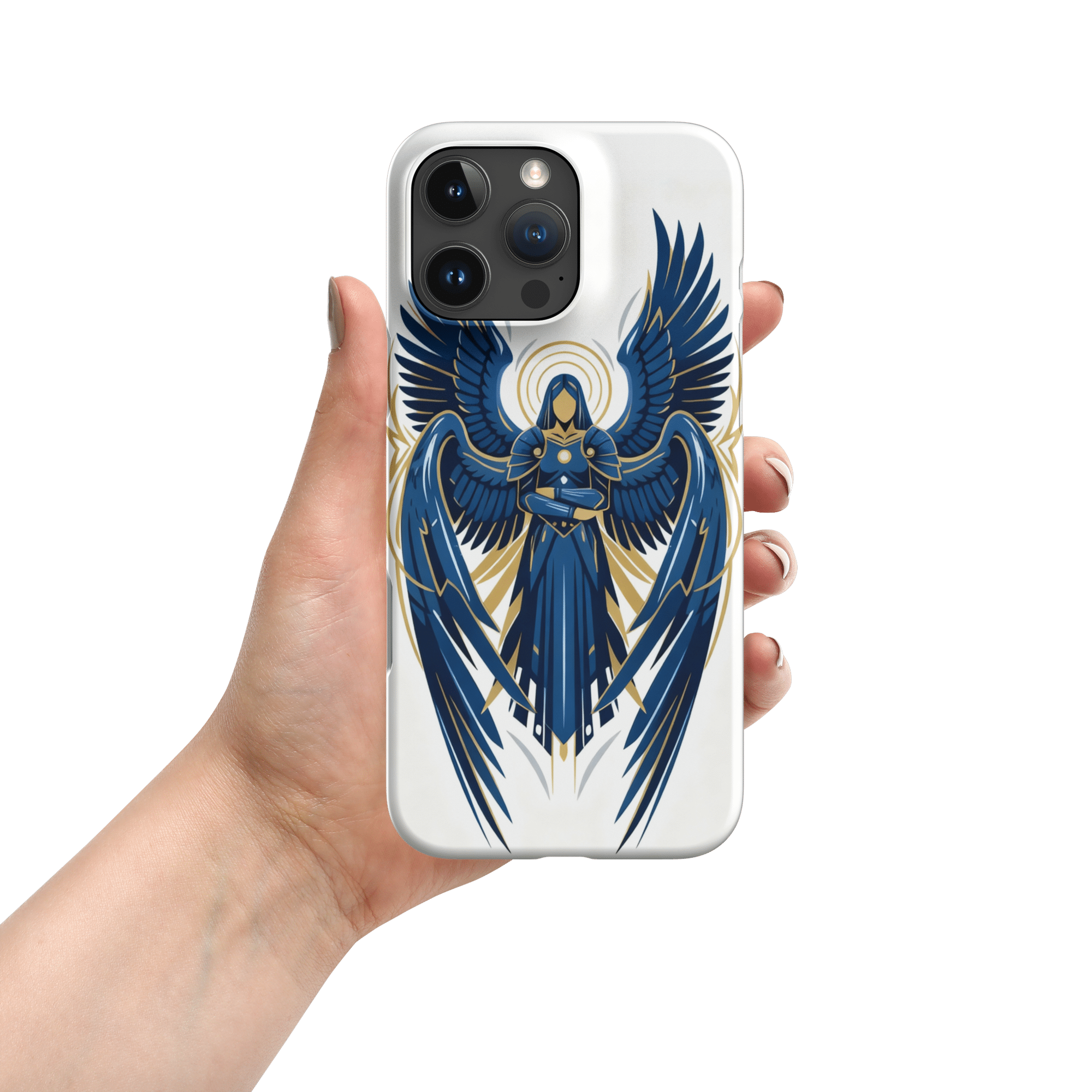 Heraldic Guardian Angel Snap iPhone Case - Image 9
