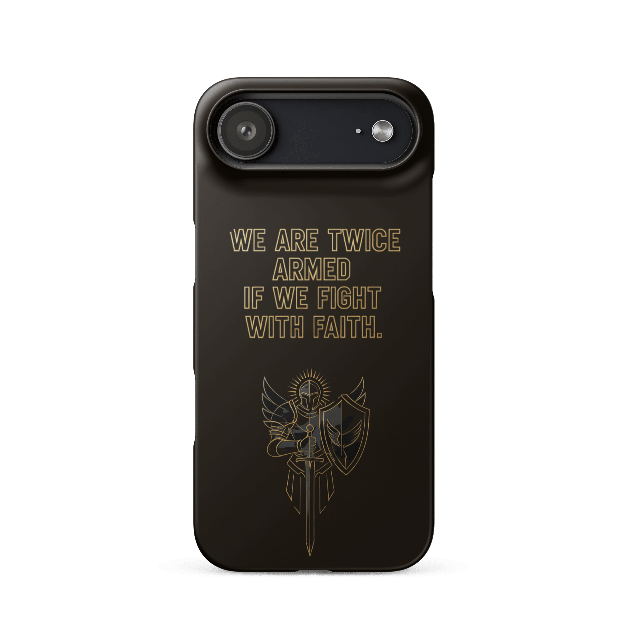 Fight with Faith Snap iPhone Case - Image 4