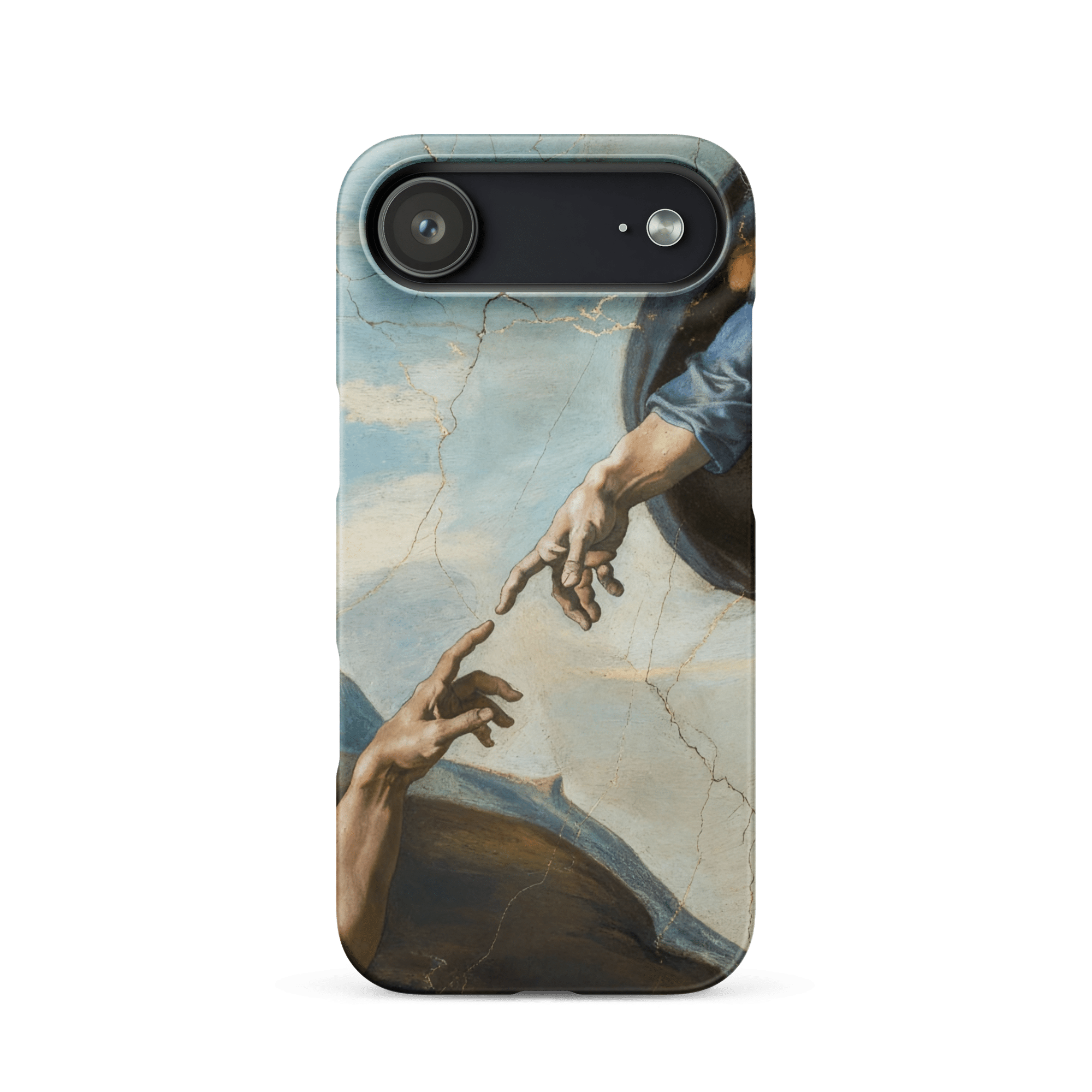 Creation of Adam Hands of God Snap iPhone Case - Image 3