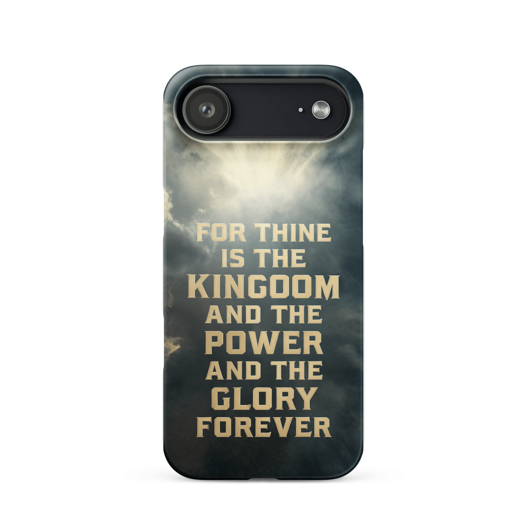 For Thine is the Kingdom Snap iPhone Case - Image 3