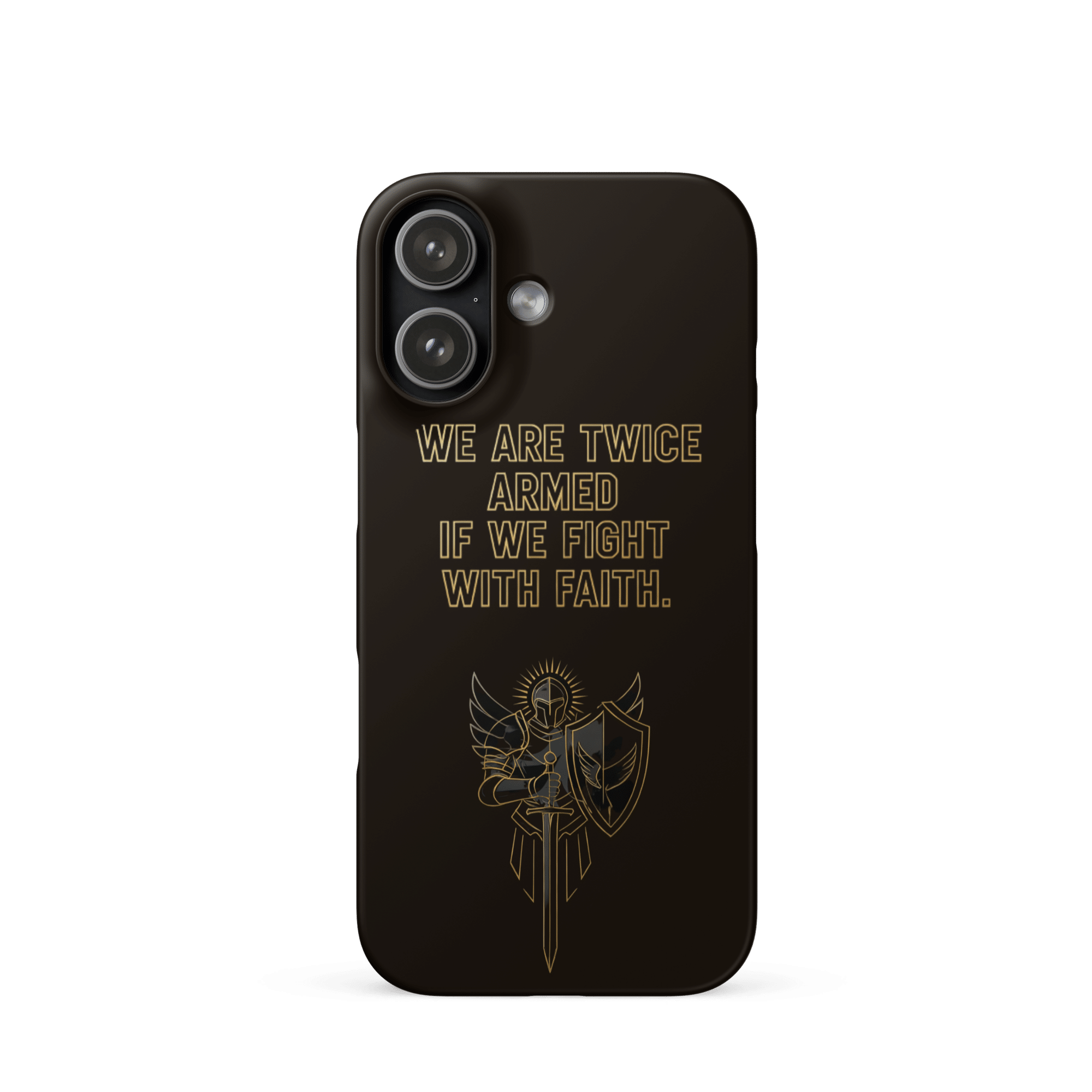 Fight with Faith Snap iPhone Case - Image 5