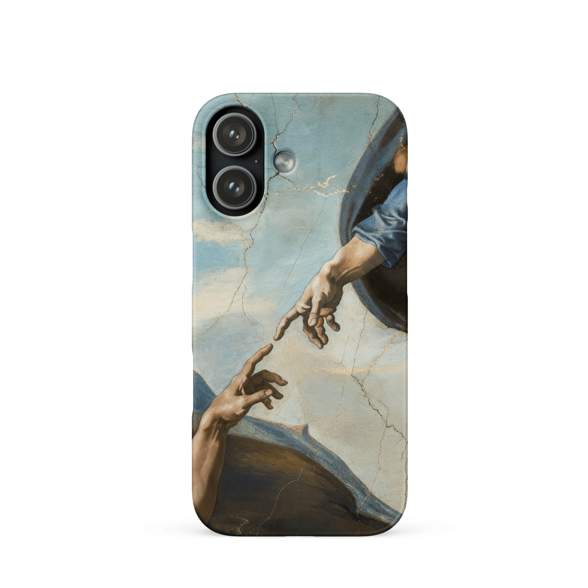 Creation of Adam Hands of God Snap iPhone Case - Image 4