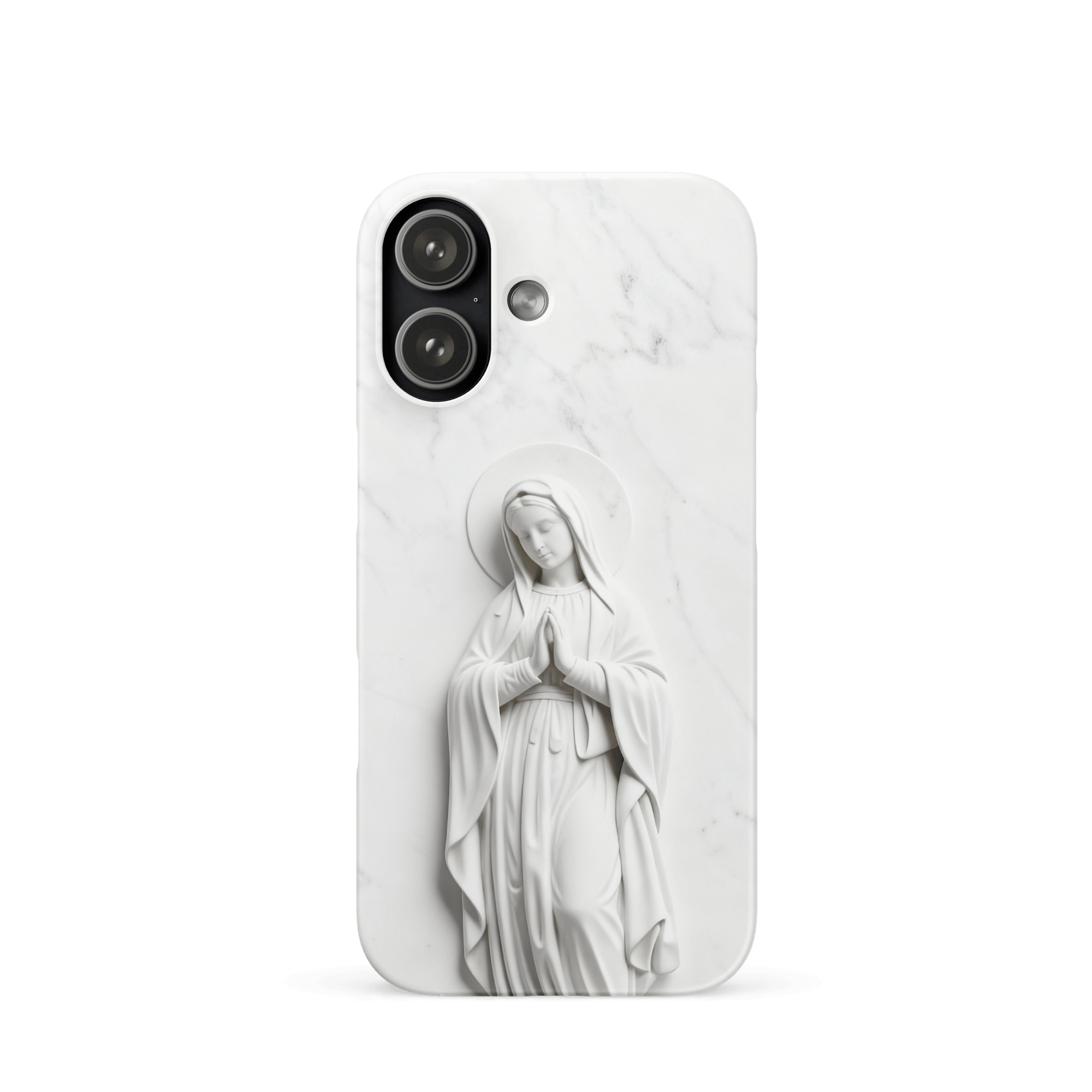 Virgin Mary Marble Snap iPhone Case - Image 5